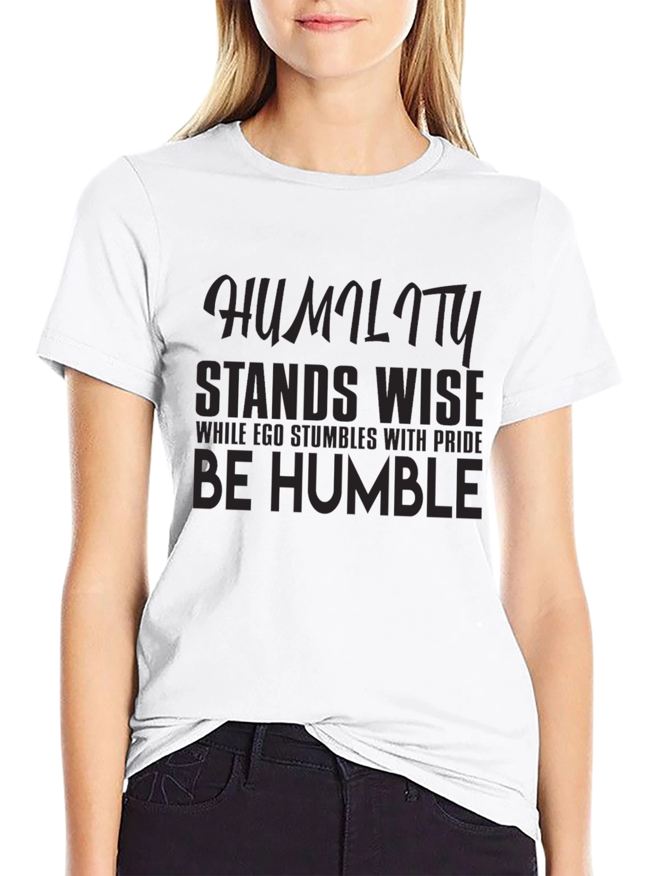 Humility Stands Wise Graphic Tee