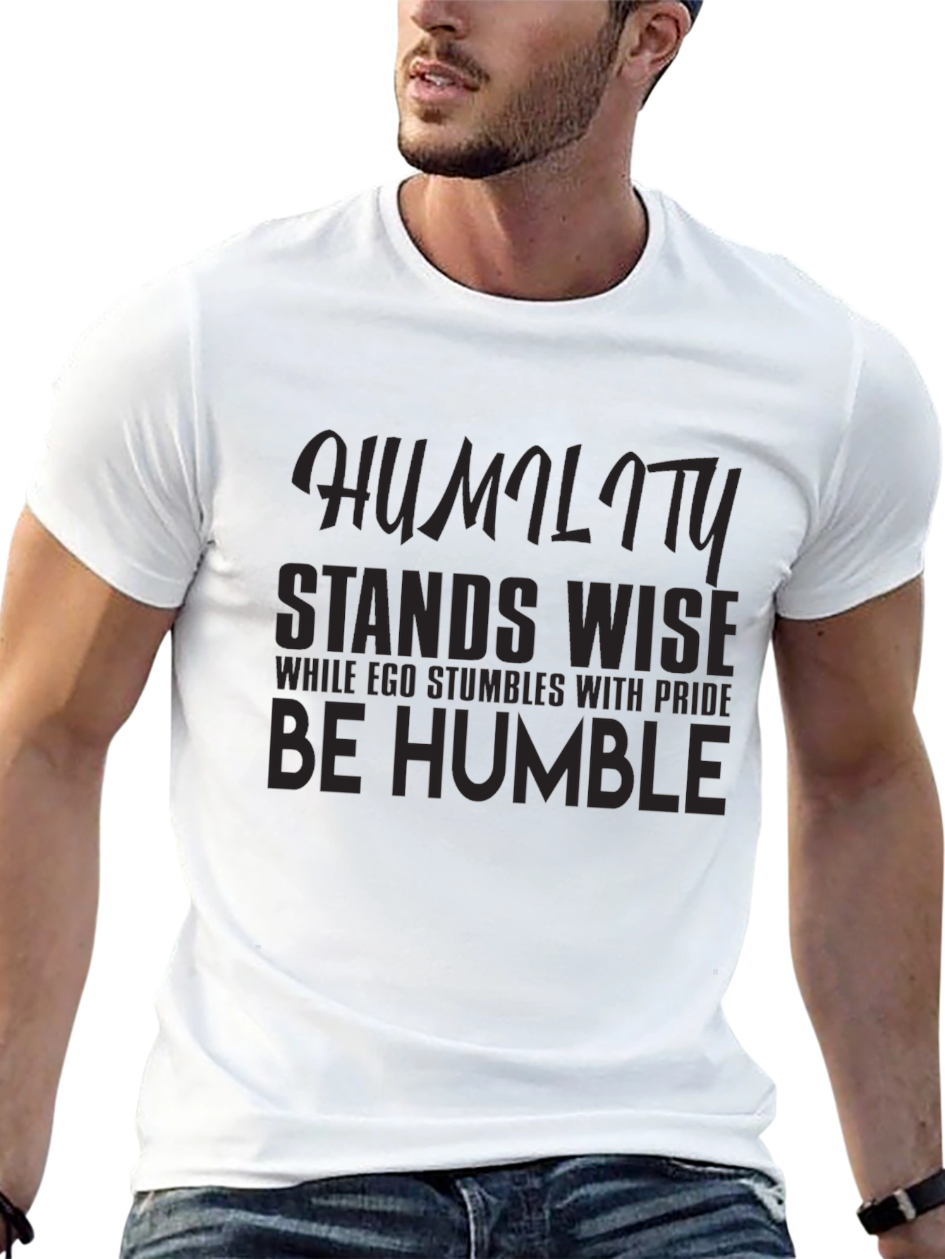Humility Stands Wise Graphic Tee