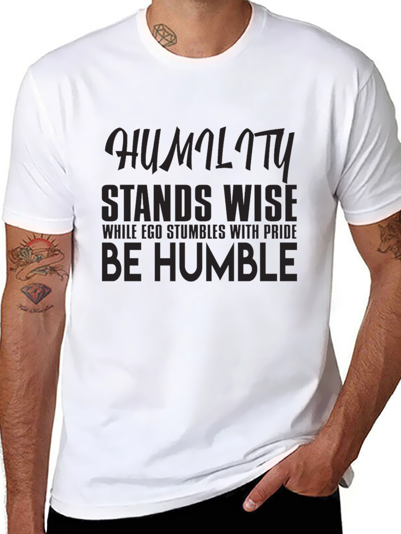 Humility Stands Wise Graphic Tee