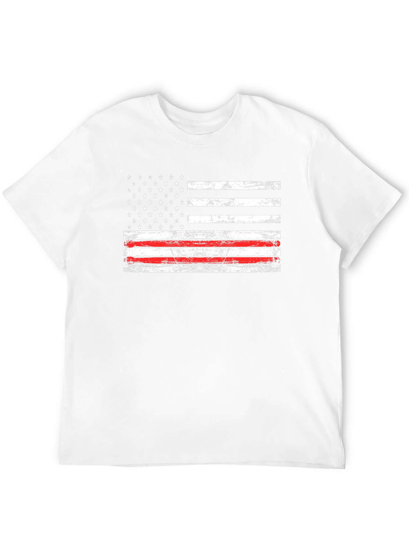 Thin Red Line USA Flag T-Shirt