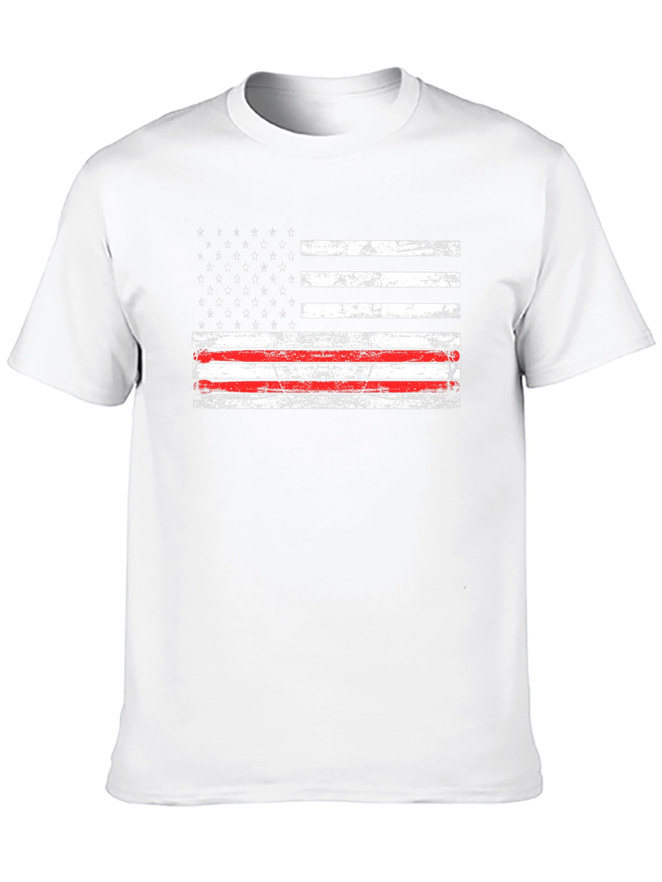Thin Red Line USA Flag T-Shirt