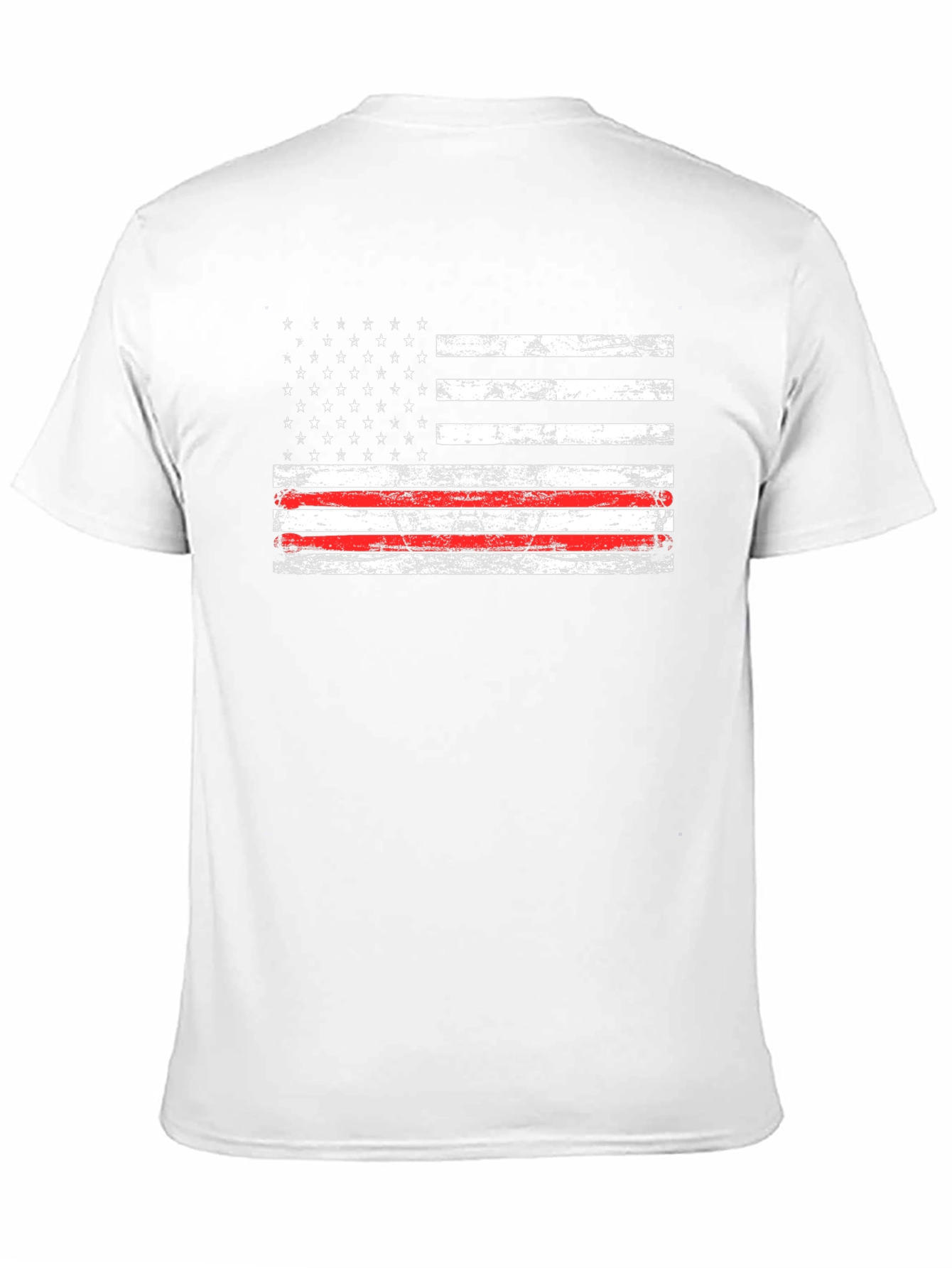 Thin Red Line USA Flag T-Shirt