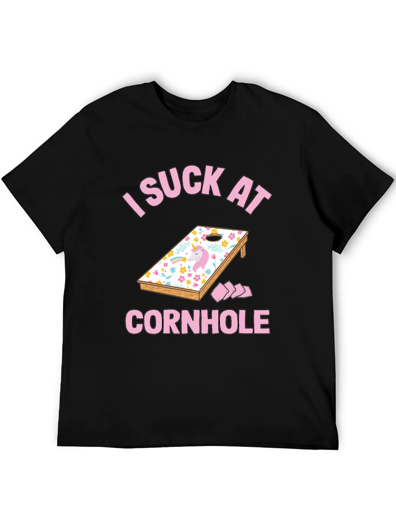 Funny Unicorn Cornhole T-Shirt