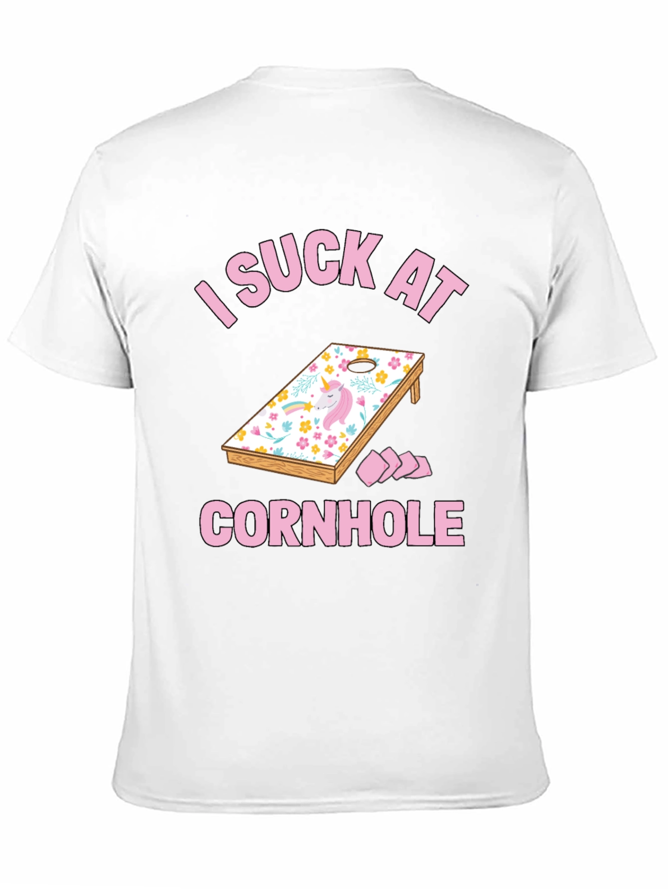 Funny Unicorn Cornhole T-Shirt