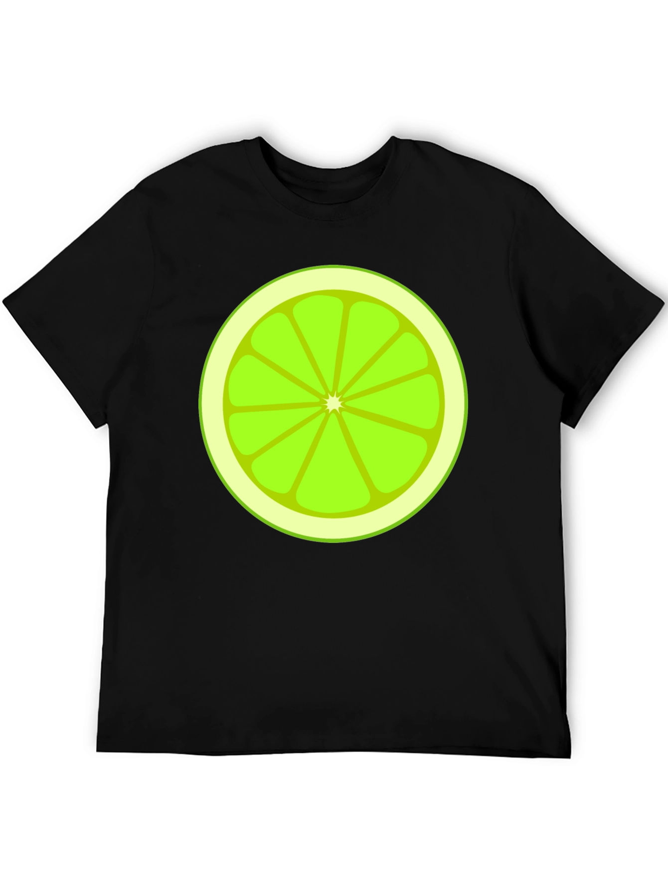 Lime Slice Graphic Tee - Fresh & Fun Design