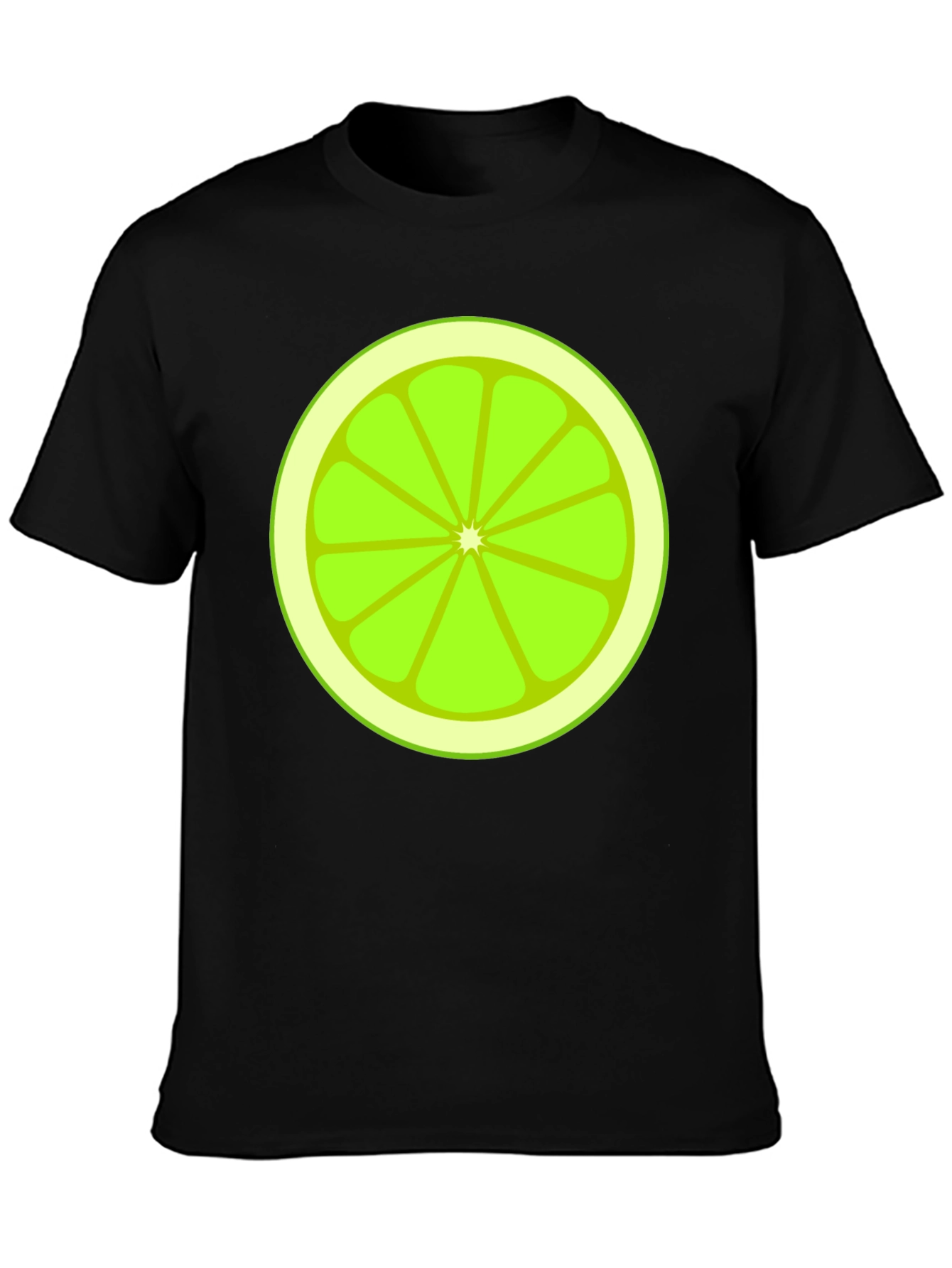 Lime Slice Graphic Tee - Fresh & Fun Design