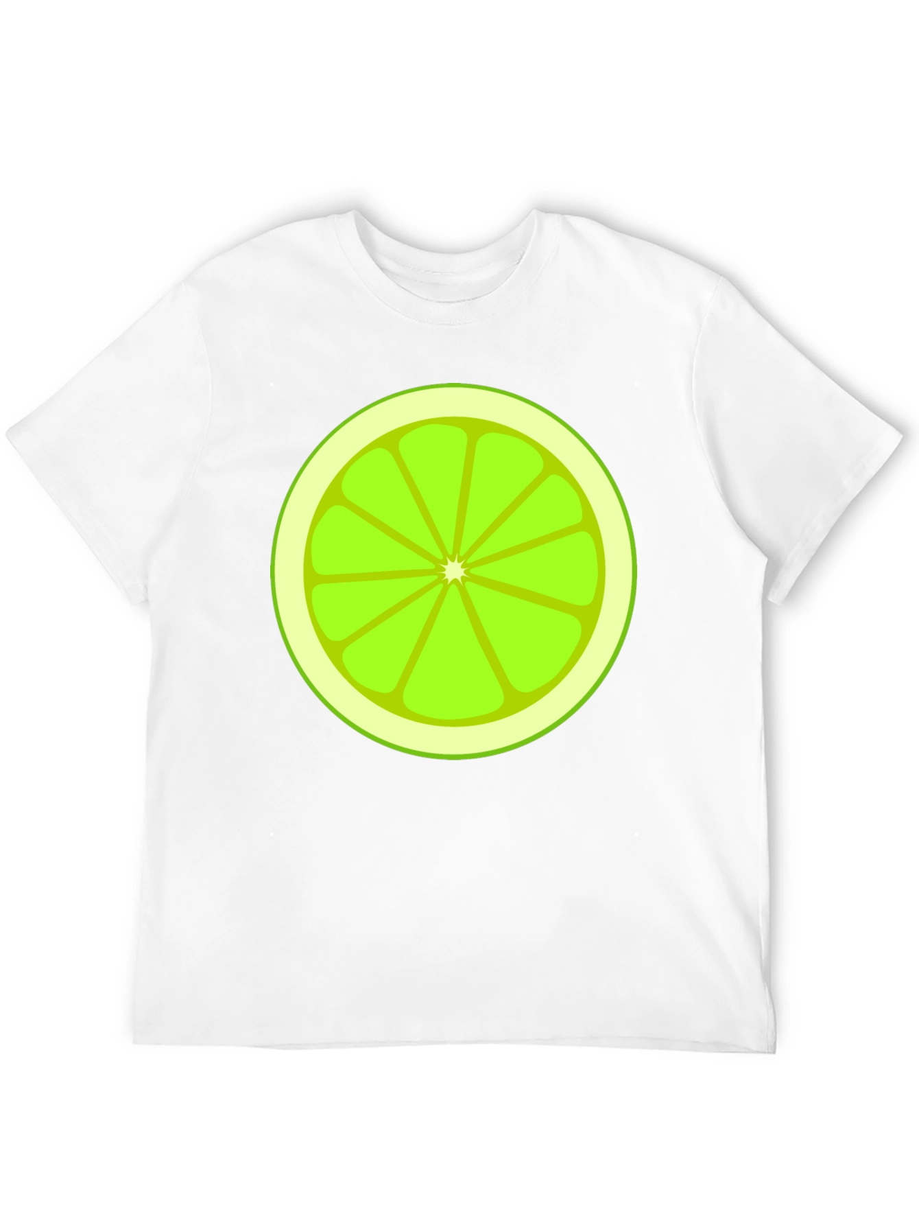 Lime Slice Graphic Tee - Fresh & Fun Design