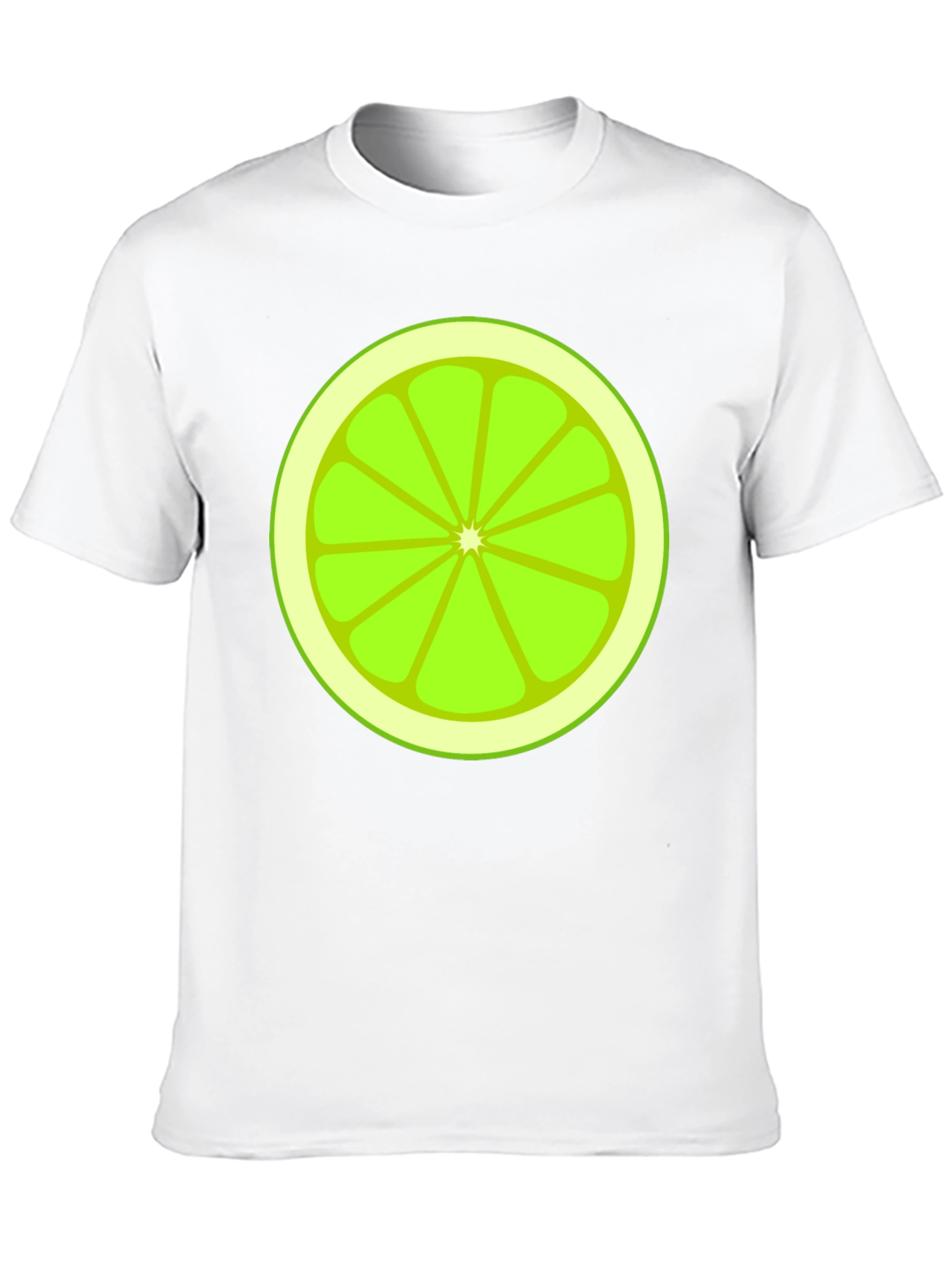 Lime Slice Graphic Tee - Fresh & Fun Design