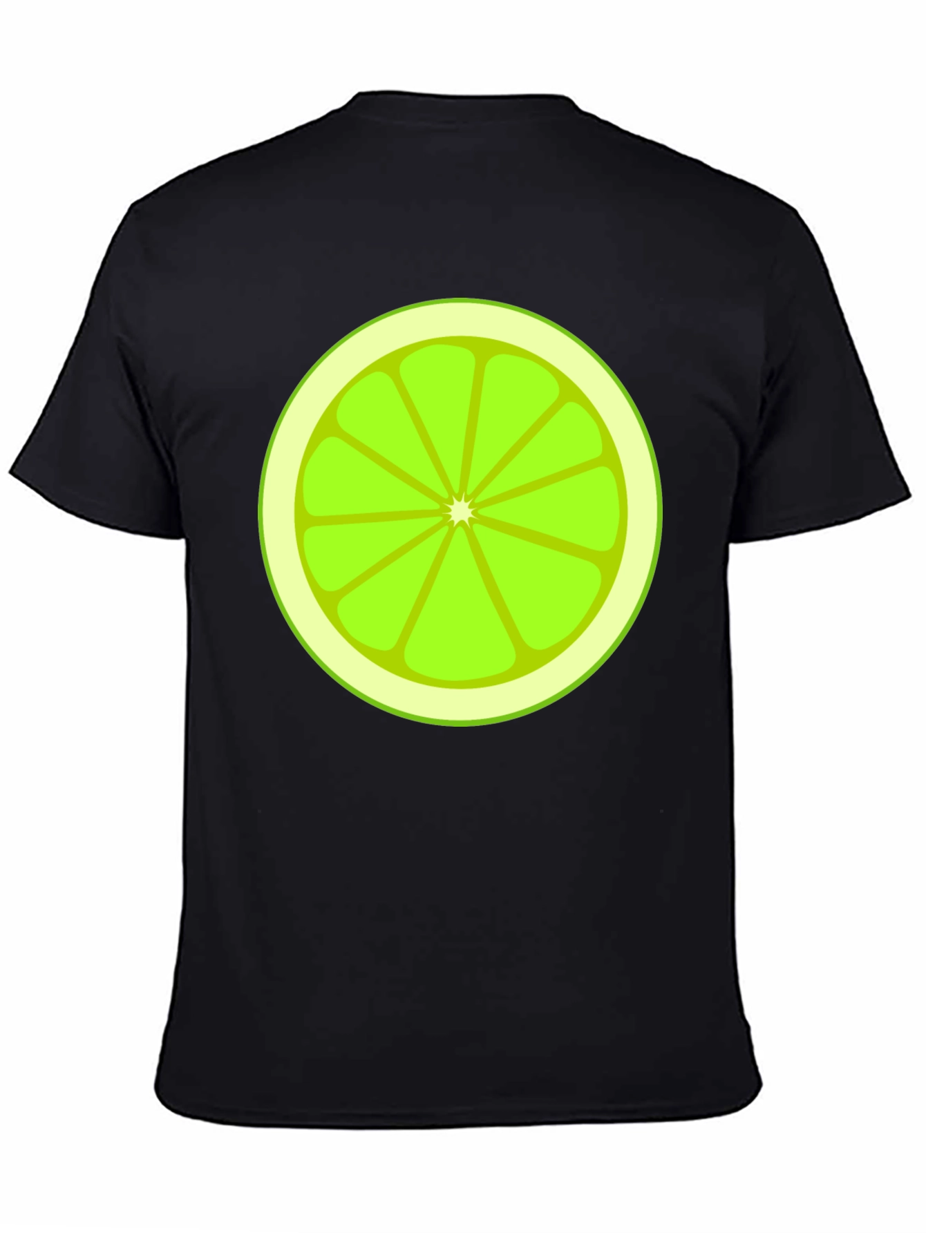 Lime Slice Graphic Tee - Fresh & Fun Design