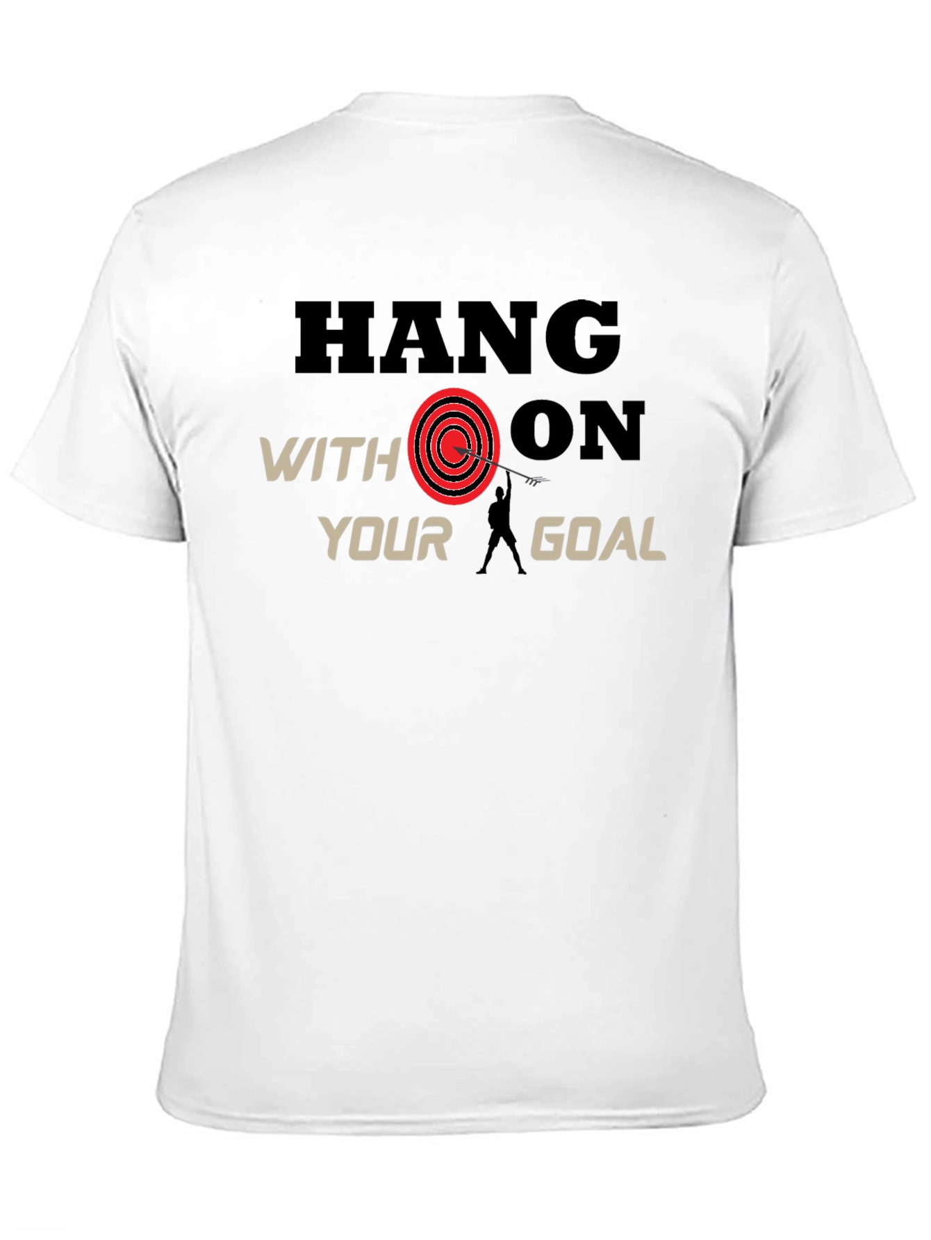 Hang On Goal Black T-Shirt