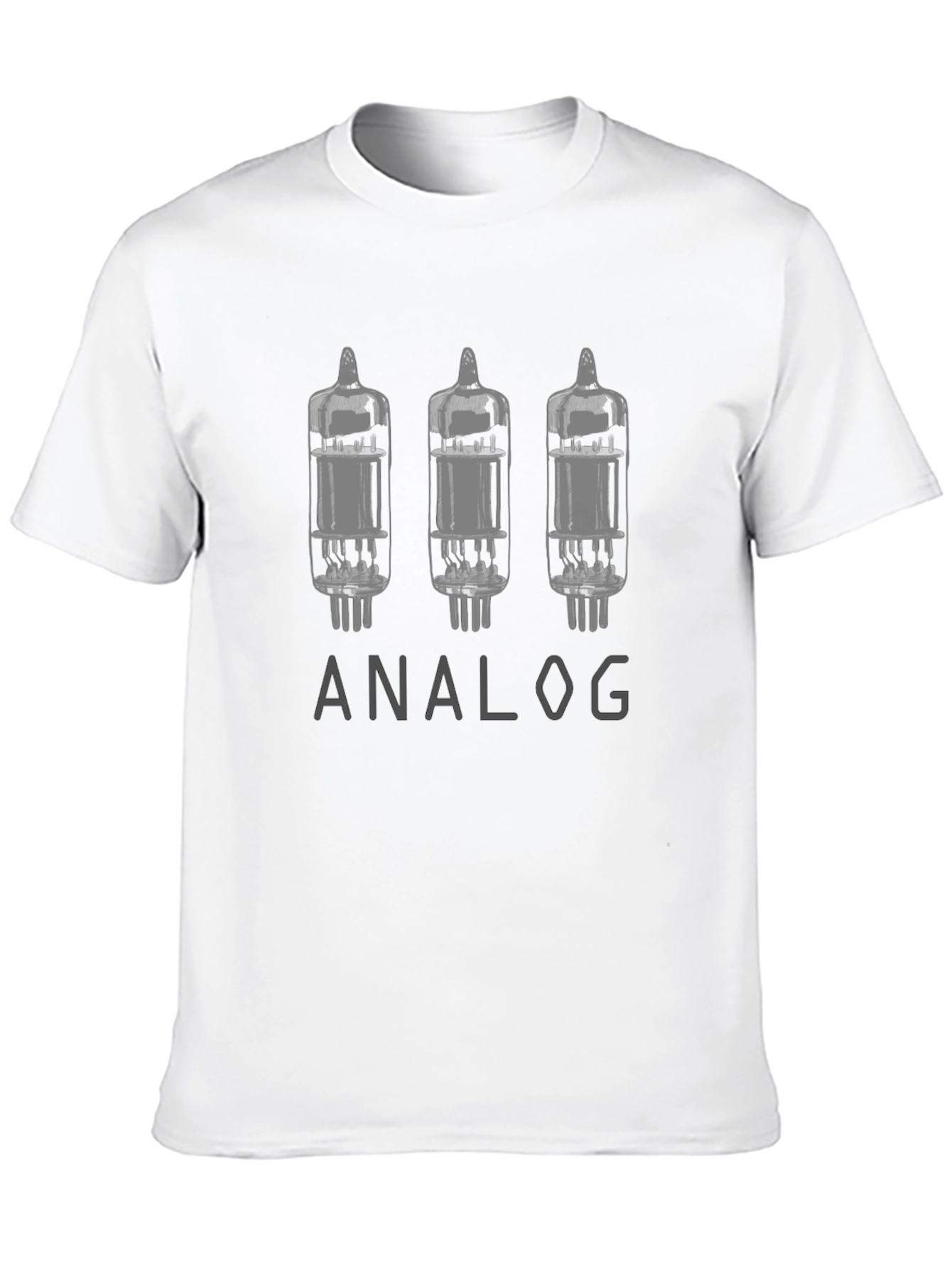 Analog Tube Amplifier Black T-Shirt