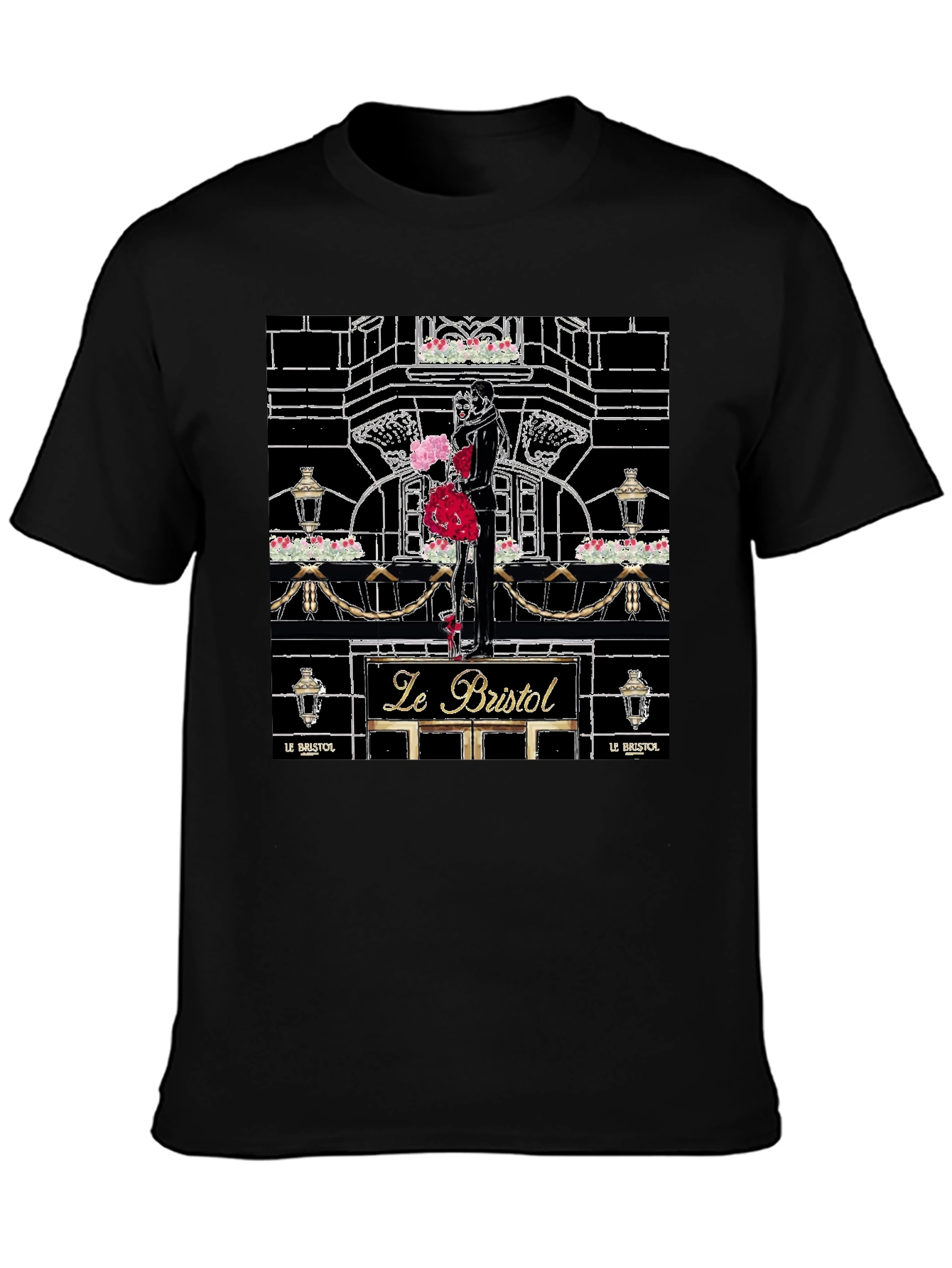 Le Bristol T-Shirt - Paris Romance Graphic Tee