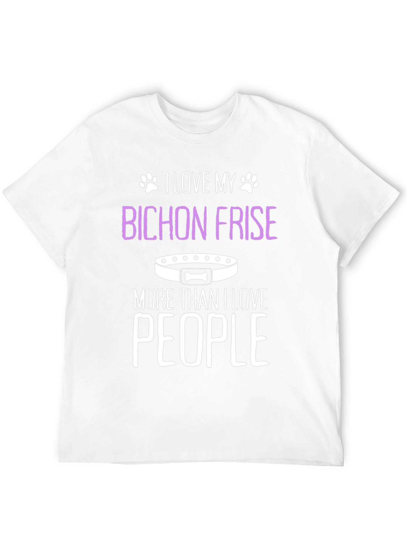 Bichon Frise Dog Lover T-Shirt - Cute Pet Design