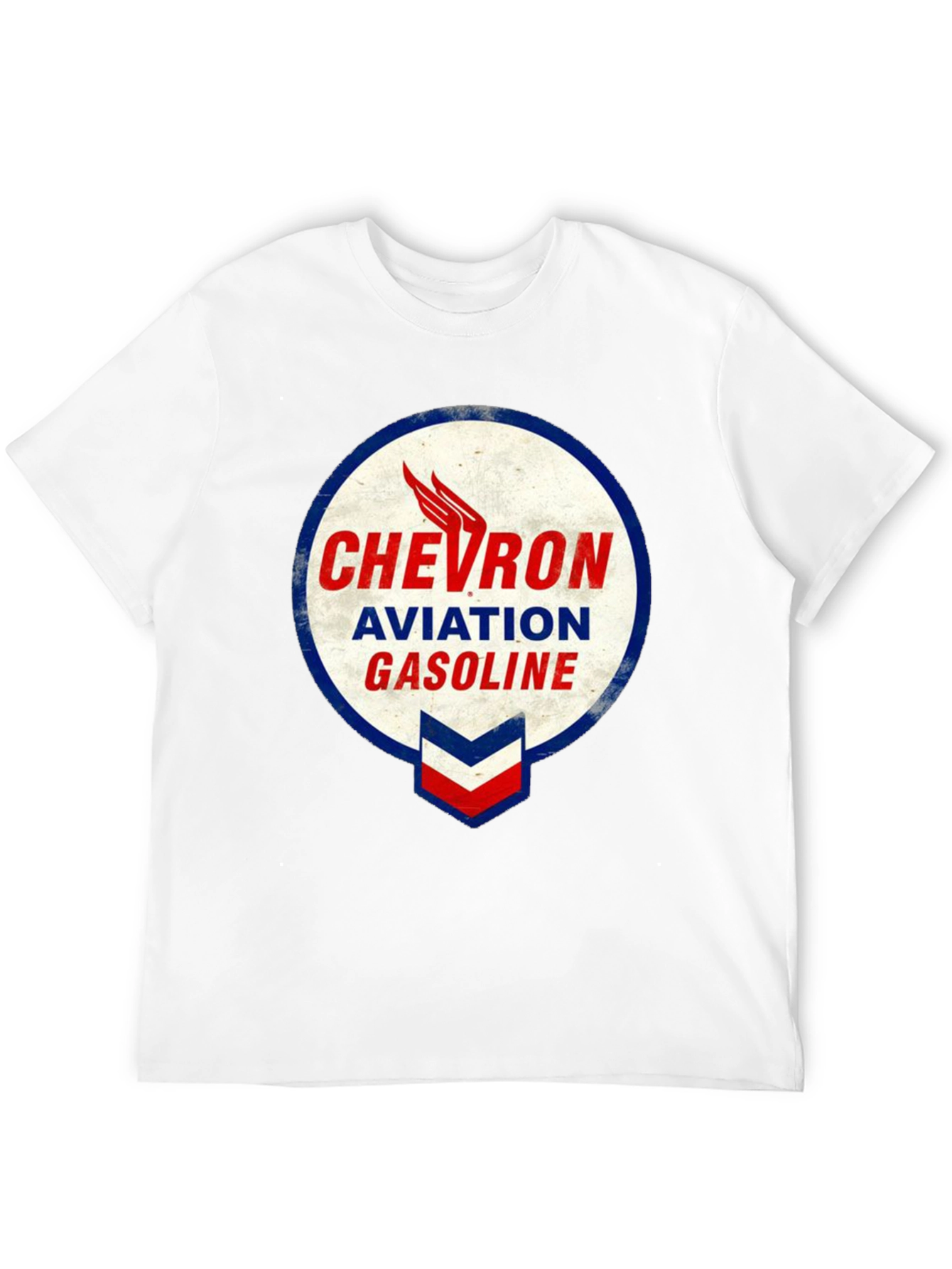Chevron Aviation Gasoline Graphic T-Shirt