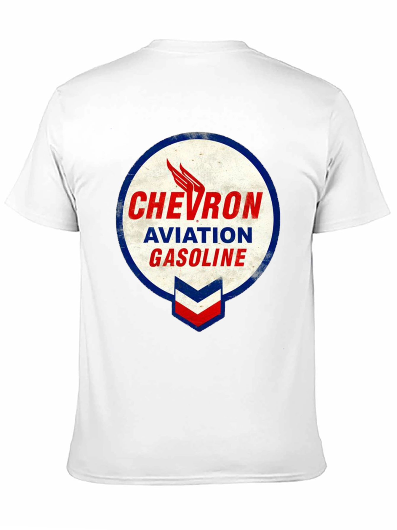 Chevron Aviation Gasoline Graphic T-Shirt