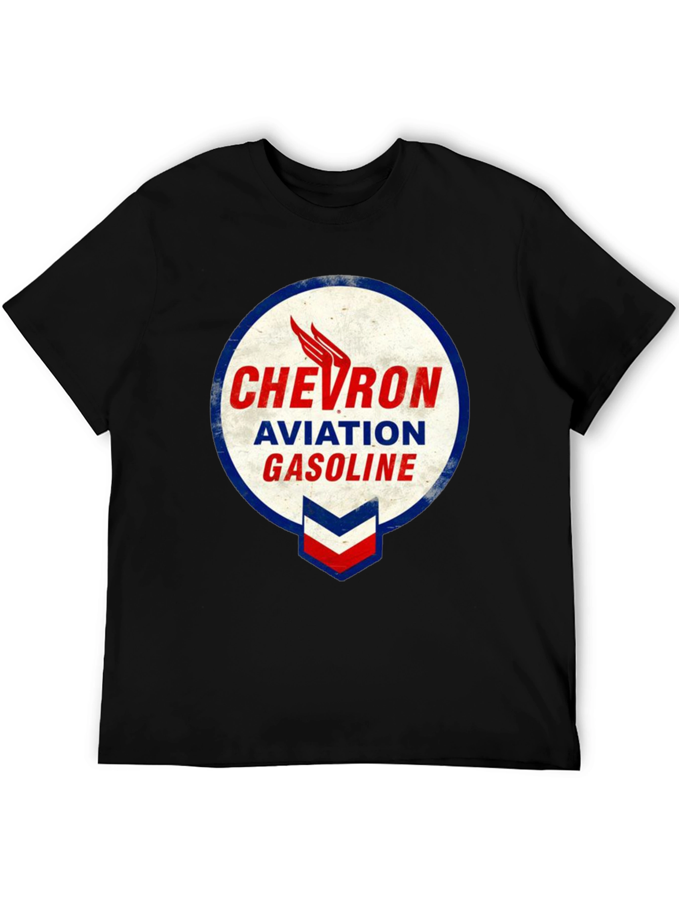 Chevron Aviation Gasoline Graphic T-Shirt