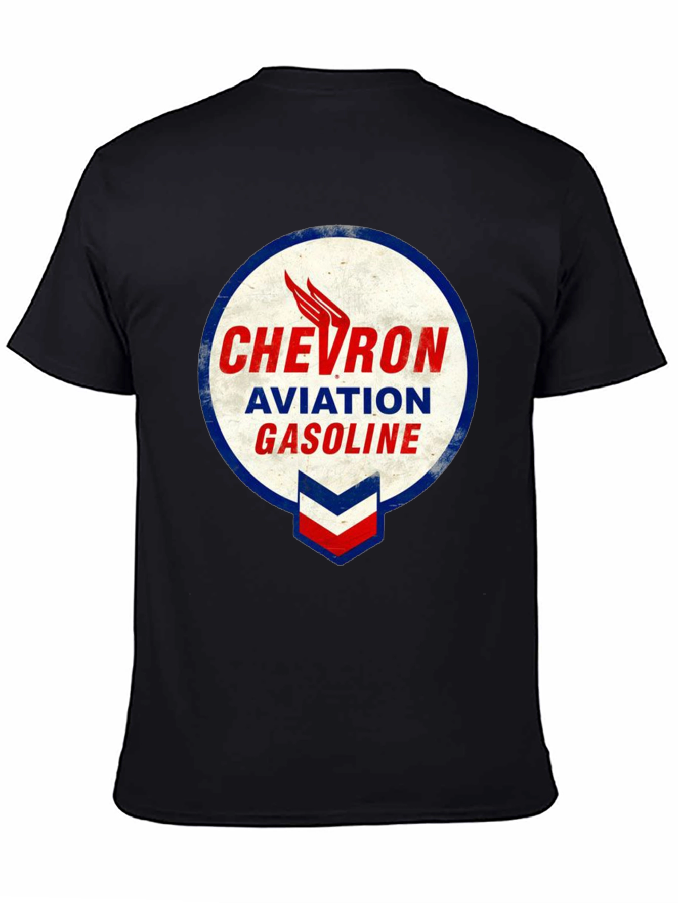 Chevron Aviation Gasoline Graphic T-Shirt