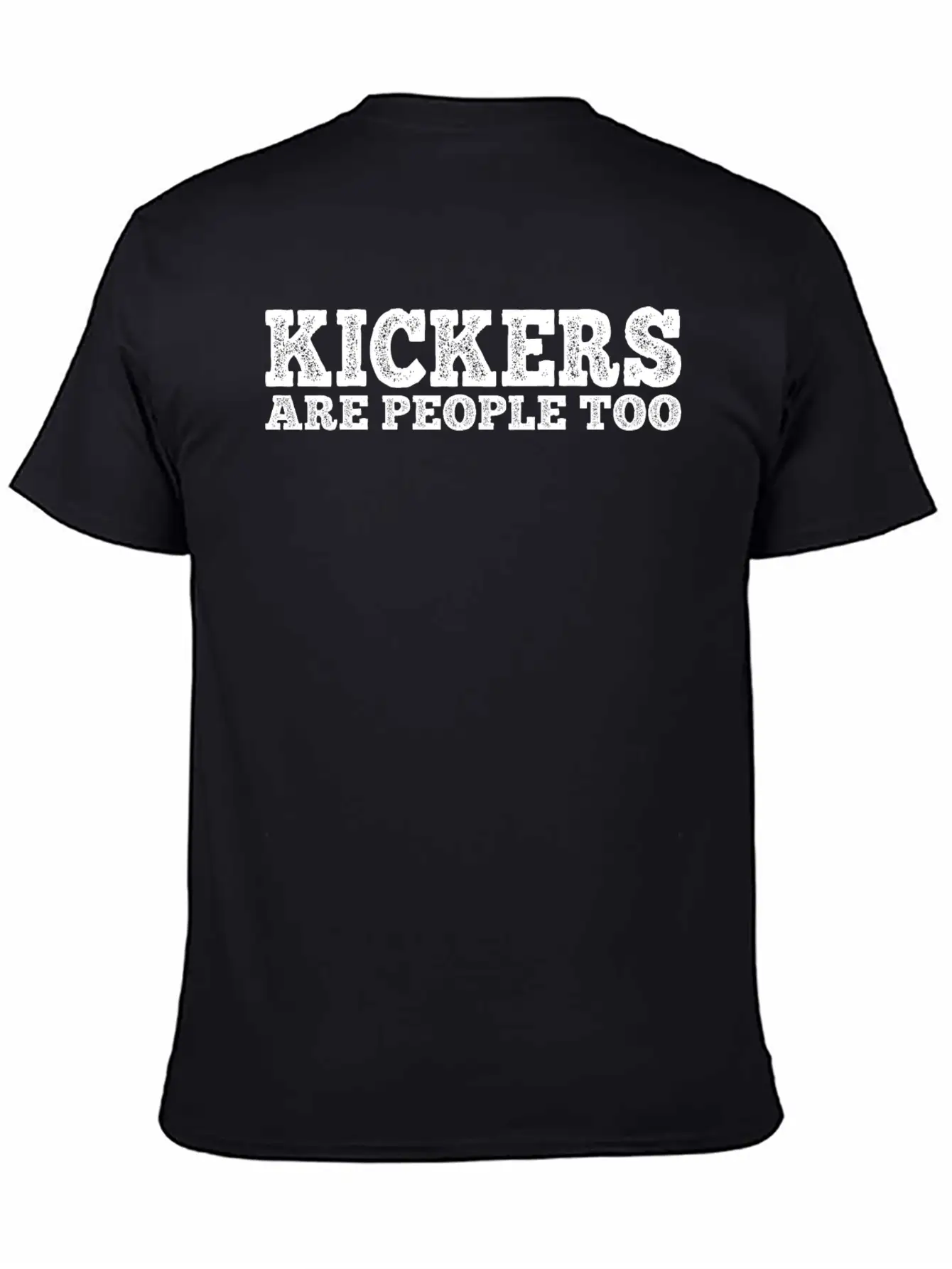 Kickers Are People Too 33 Unisex Casual T-Shirt – Clean Design For Daily Comfort