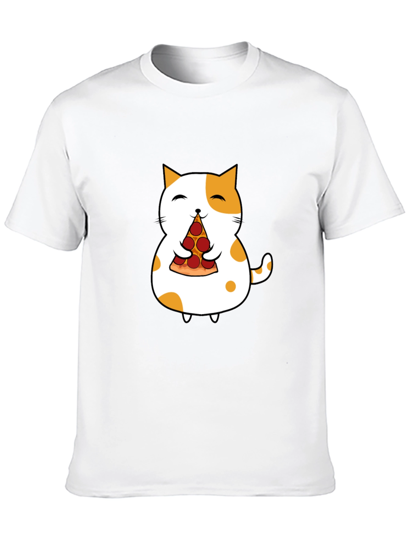 Pizza Cat Graphic Tee - Fun & Unique Design