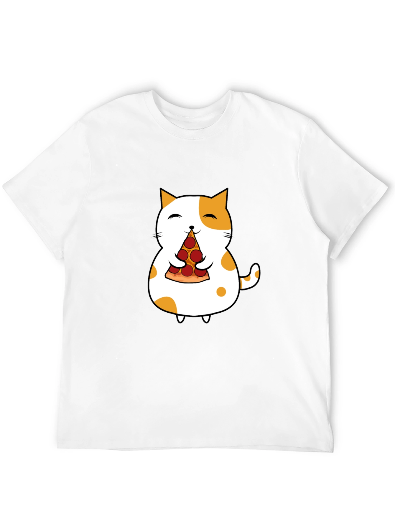 Pizza Cat Graphic Tee - Fun & Unique Design