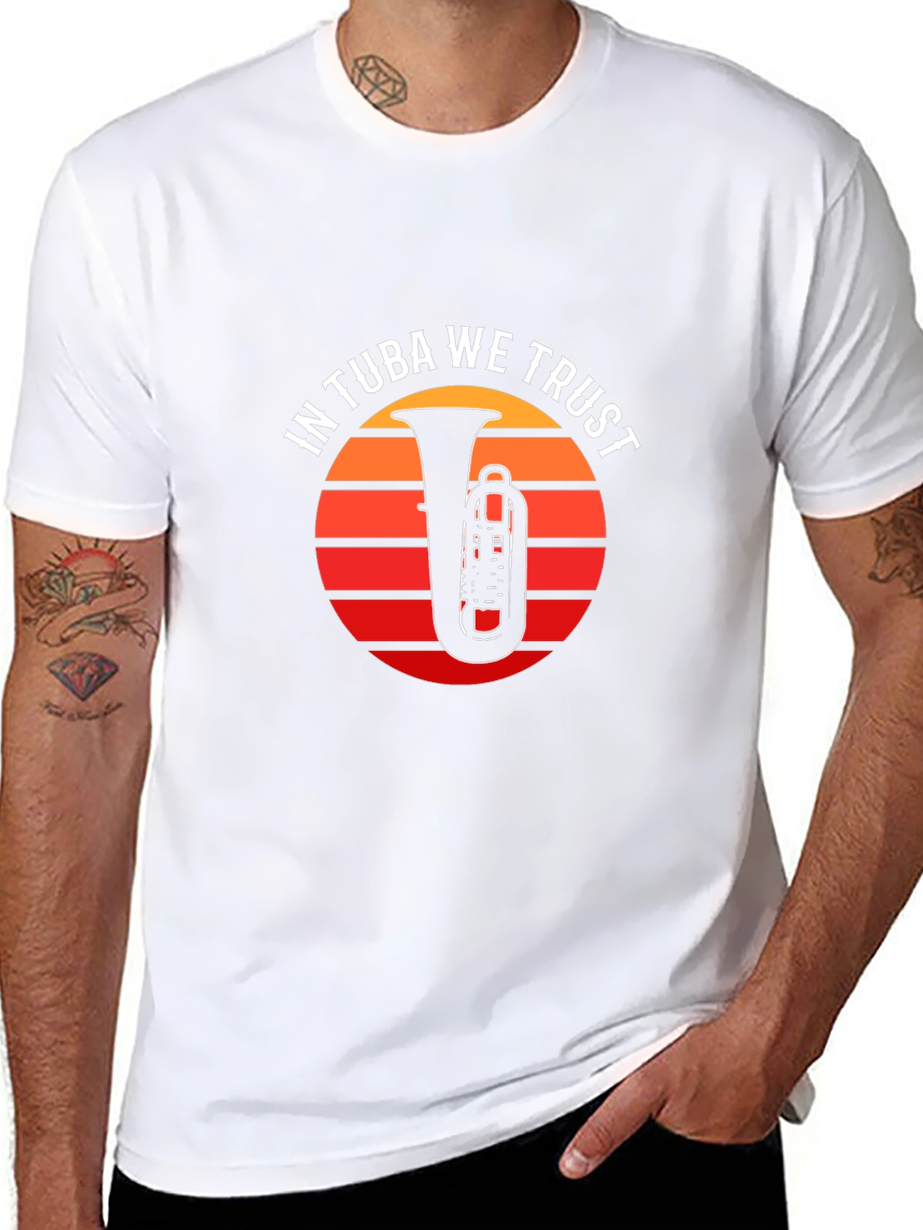 In Tuba We Trust Graphic T-Shirt