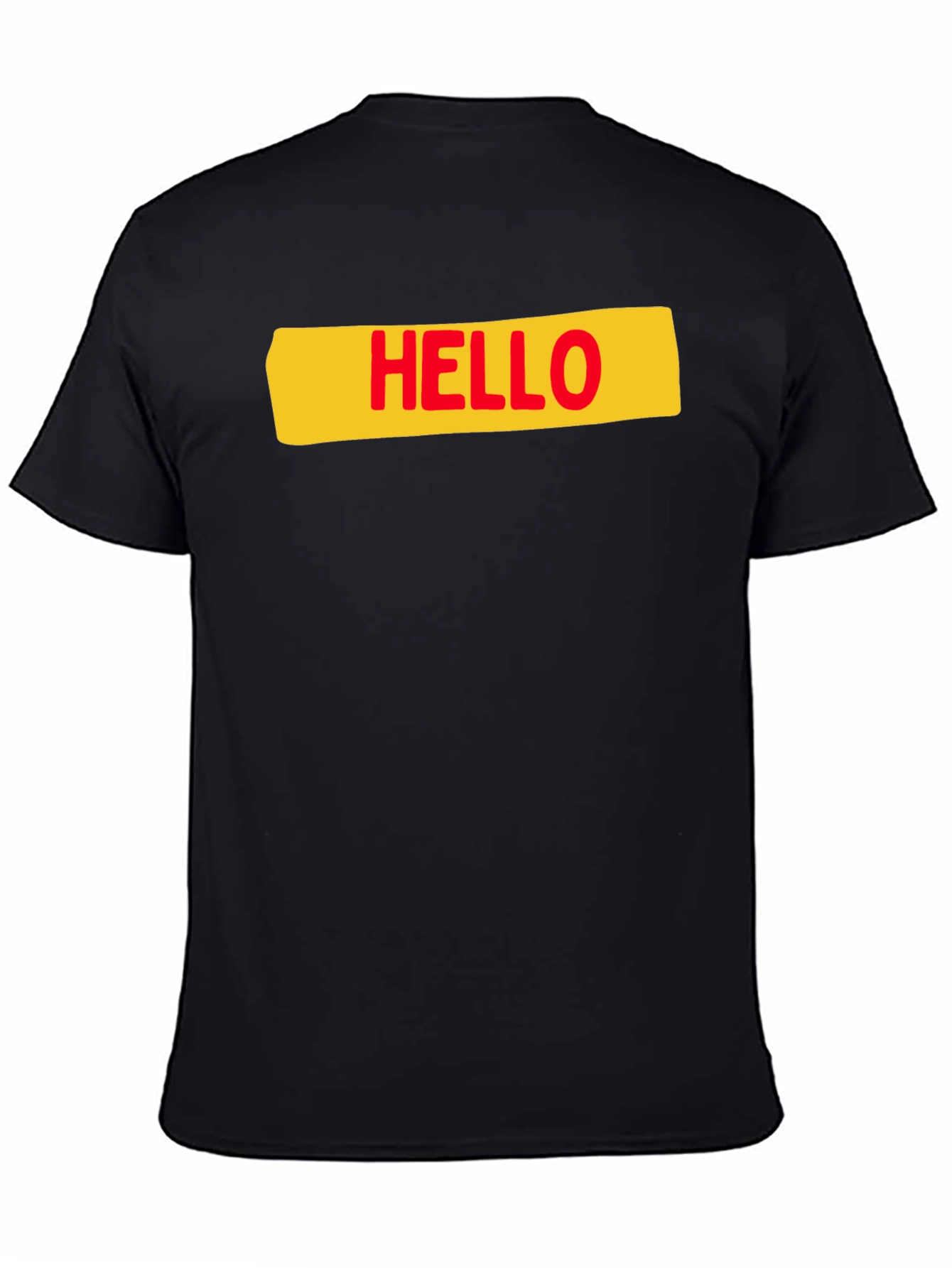 Hello T-Shirt - Casual Graphic Tee