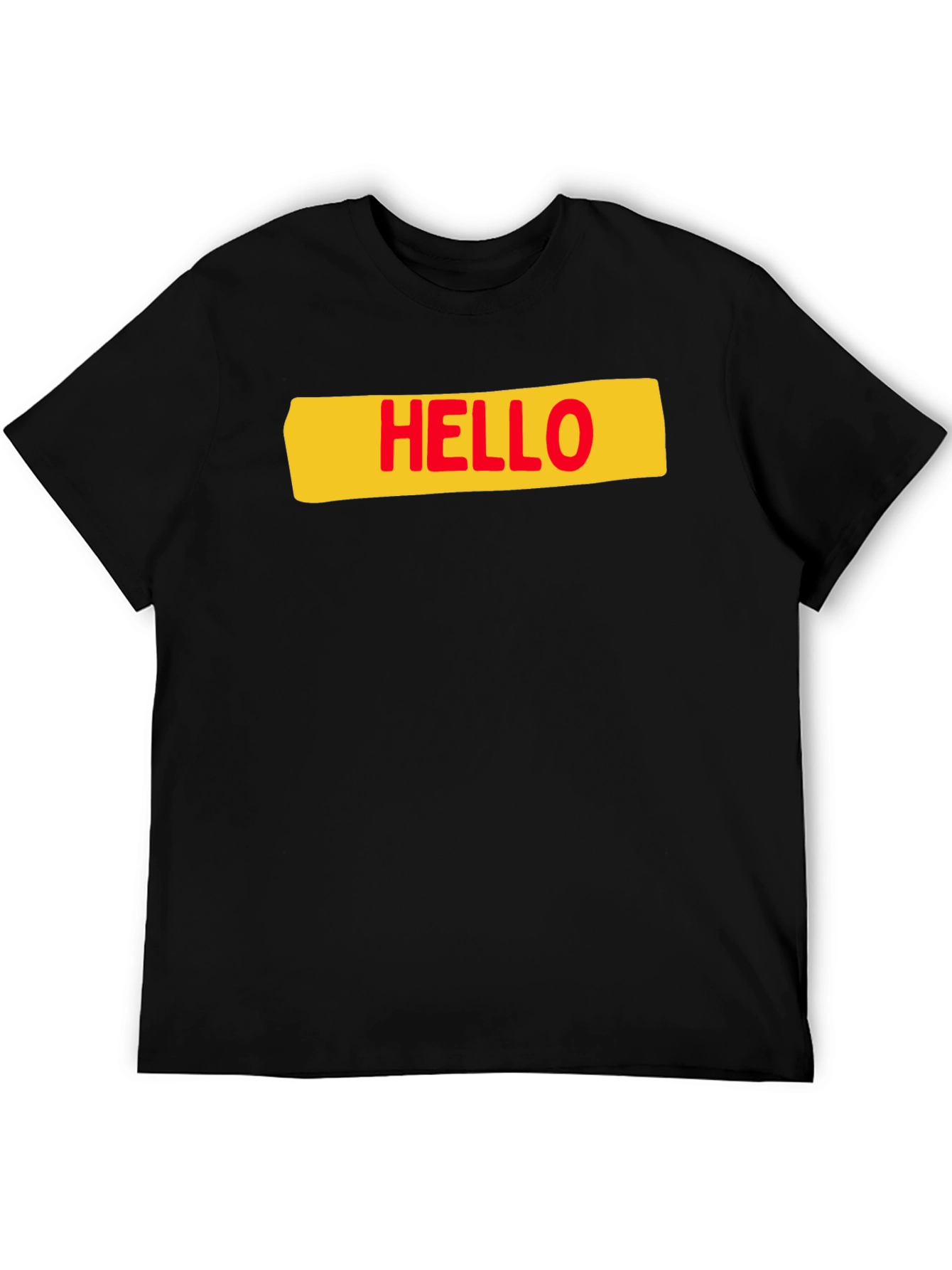 Hello T-Shirt - Casual Graphic Tee