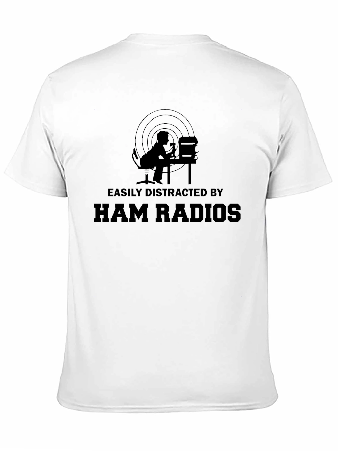 Easily Distracted by Ham Radios T-Shirt