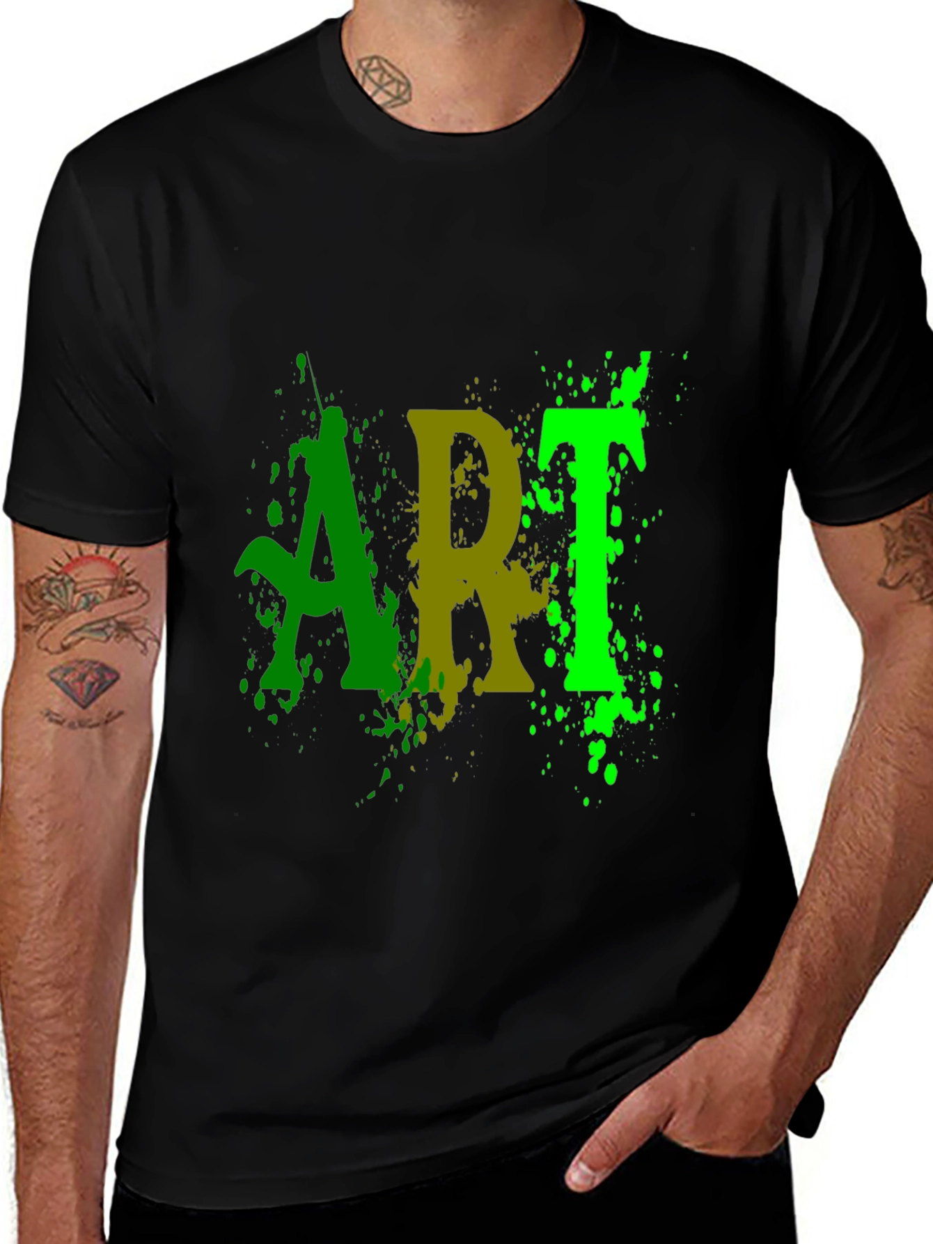 Abstract Art T-Shirt - Stylish Graphic Tee