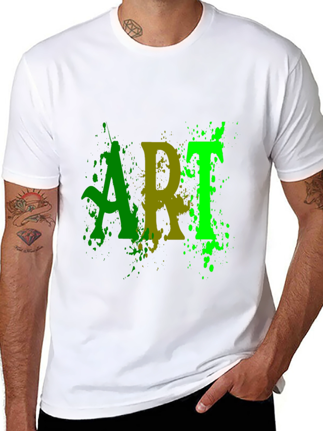 Abstract Art T-Shirt - Stylish Graphic Tee