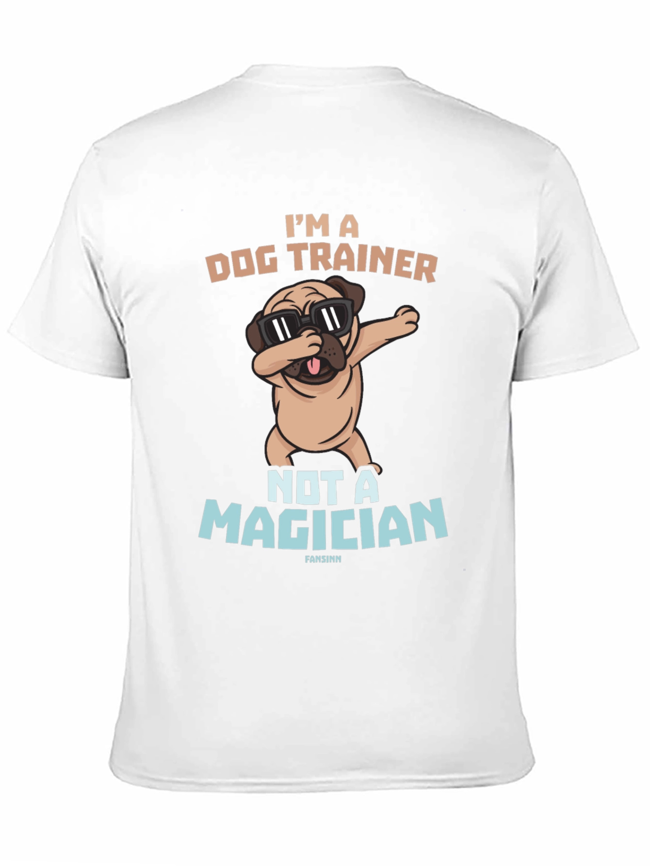 Dog Trainer T-Shirt: Funny Pug Graphic Tee