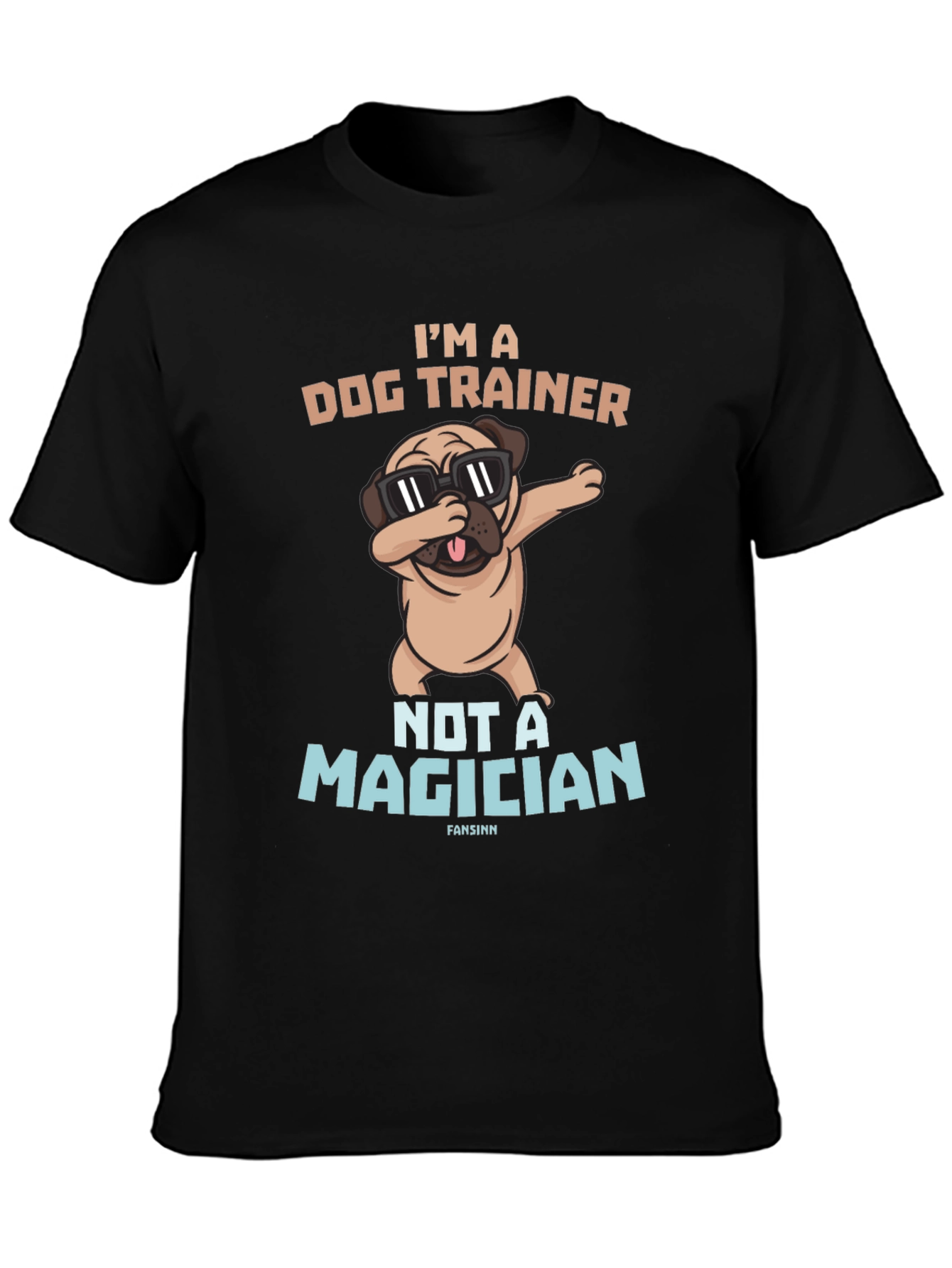 Dog Trainer T-Shirt: Funny Pug Graphic Tee
