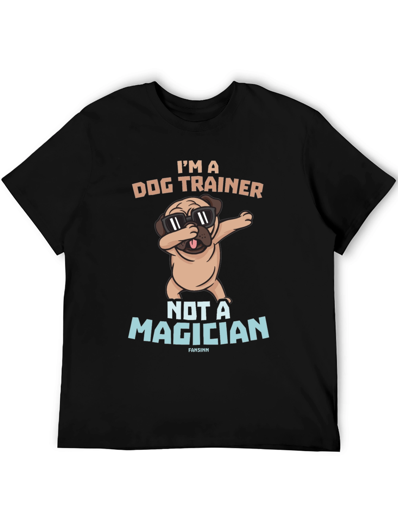Dog Trainer T-Shirt: Funny Pug Graphic Tee