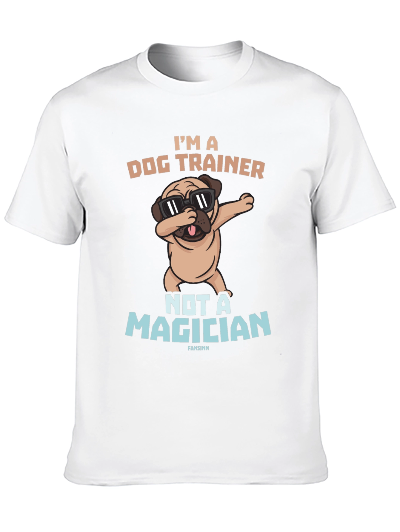 Dog Trainer T-Shirt: Funny Pug Graphic Tee