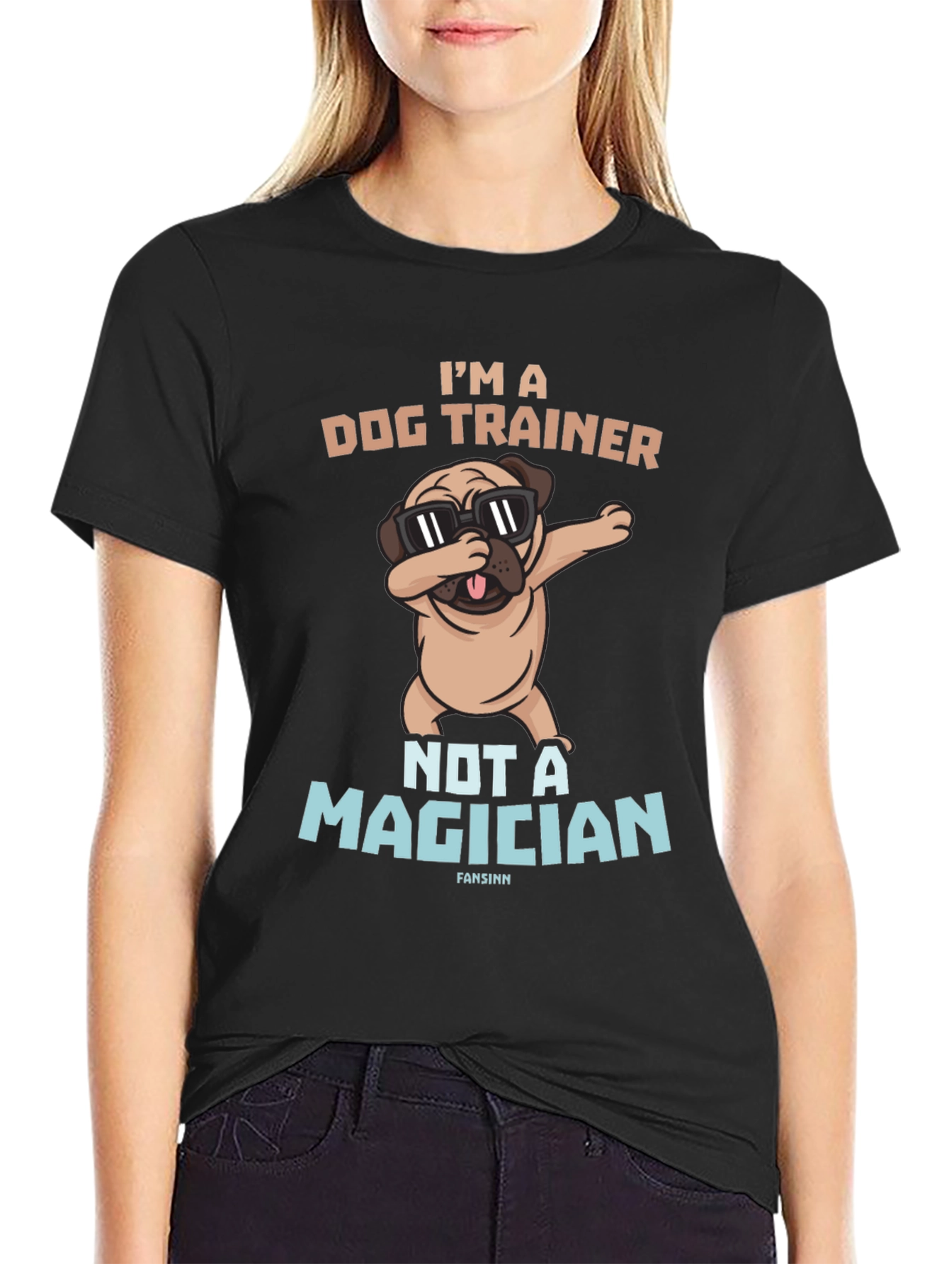 Dog Trainer T-Shirt: Funny Pug Graphic Tee