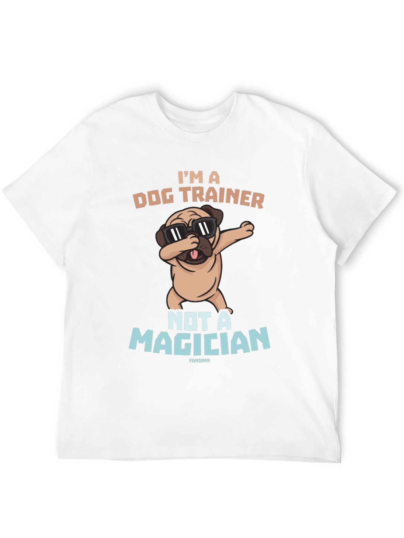 Dog Trainer T-Shirt: Funny Pug Graphic Tee
