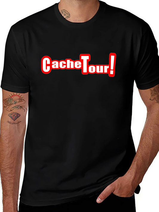 CacheTour! Black T-Shirt