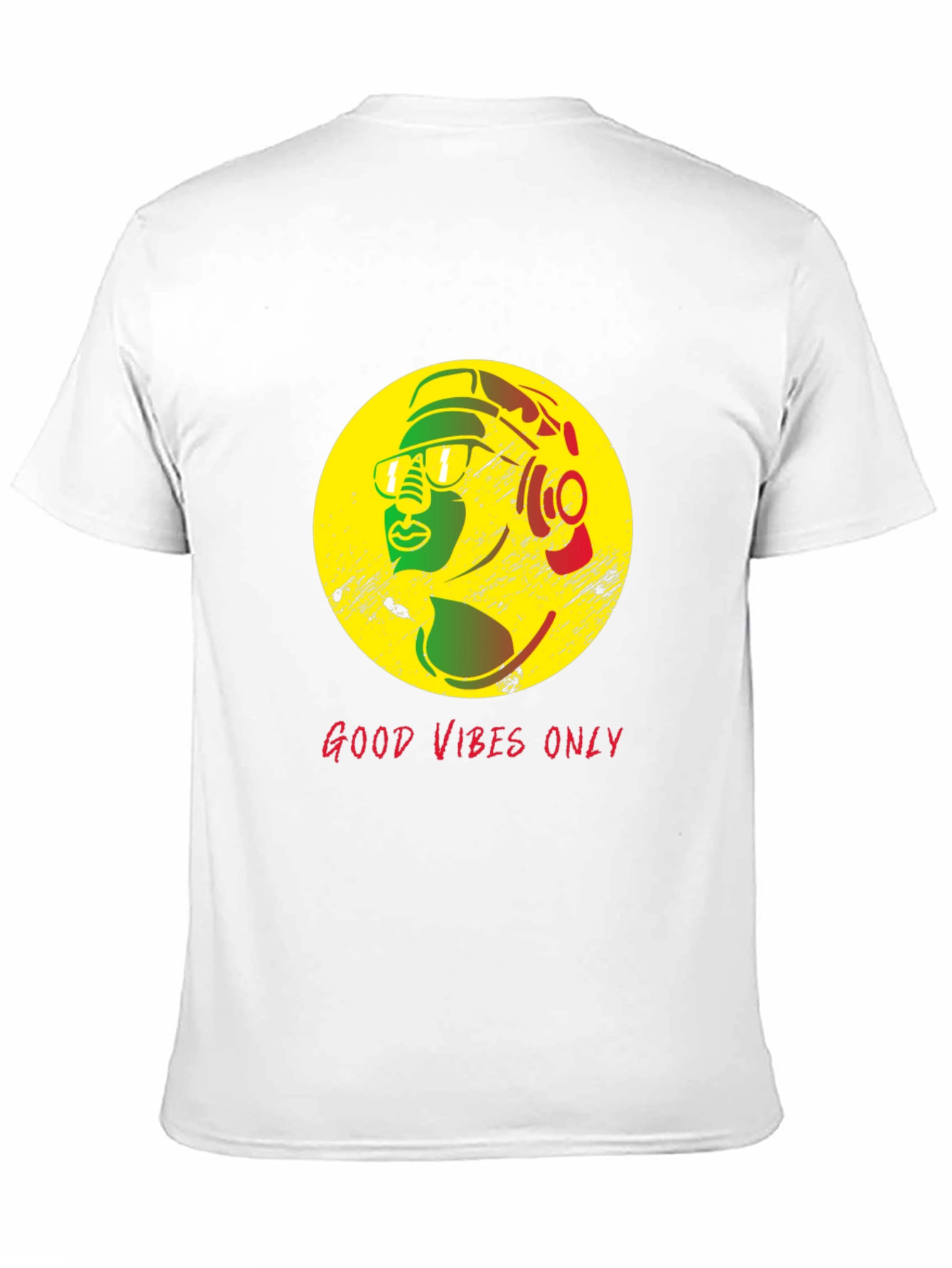 Good Vibes Only Rasta T-Shirt - Stylish Reggae Design