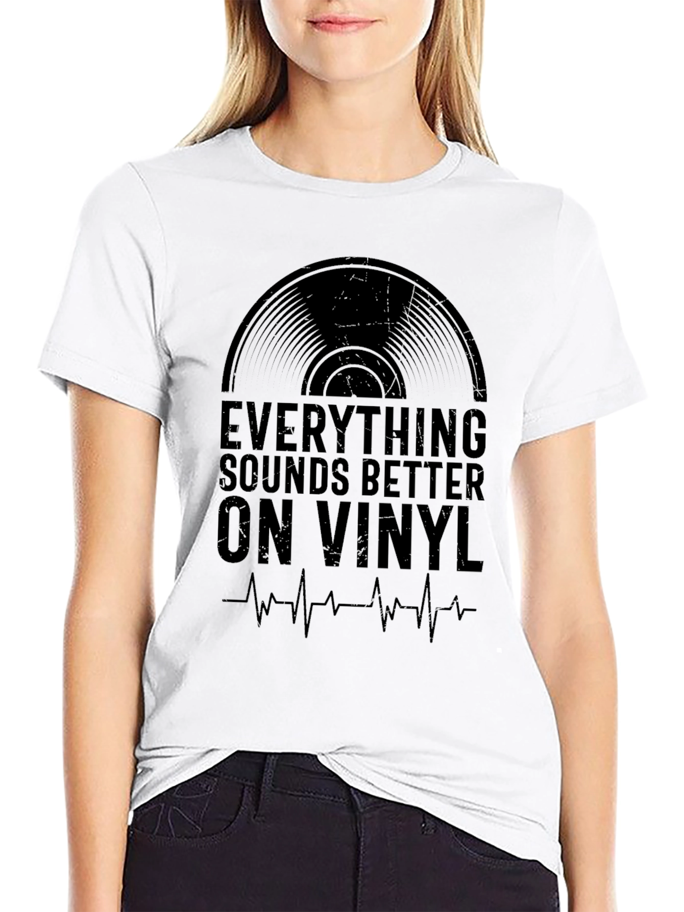 Everything Sounds Better On Vinyl Graphic T-Shirt