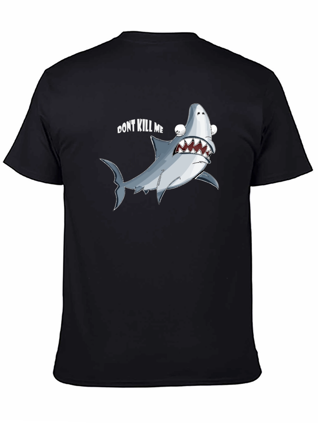 Funny Shark Graphic Tee - Dont Kill Me