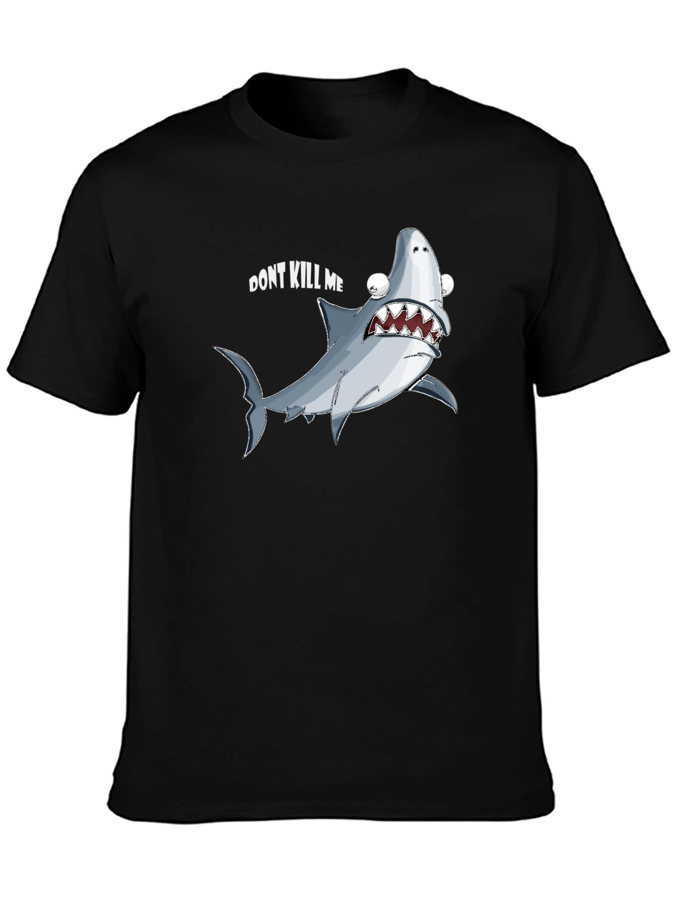 Funny Shark Graphic Tee - Dont Kill Me