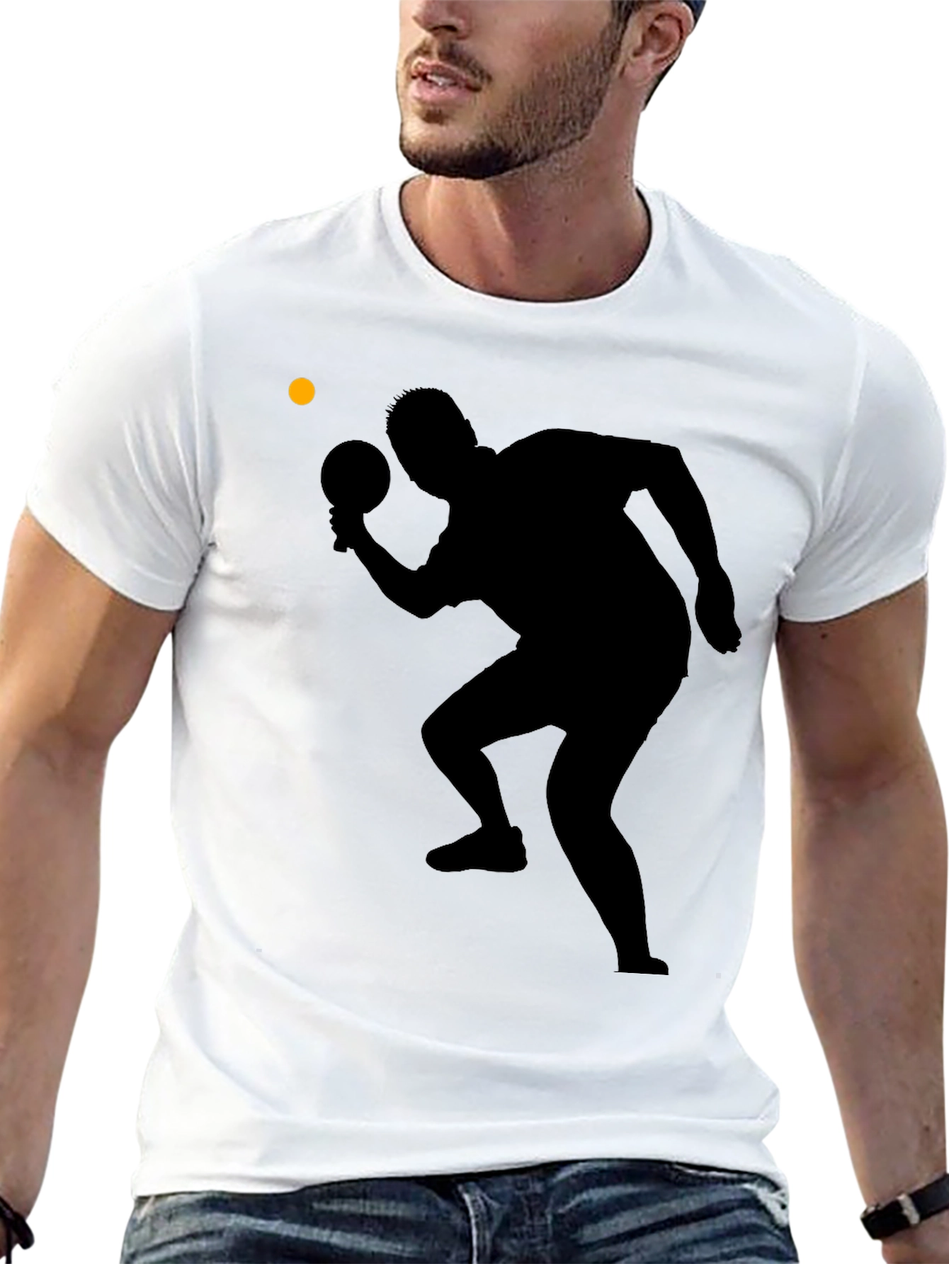 Ping Pong Player Graphic Tee