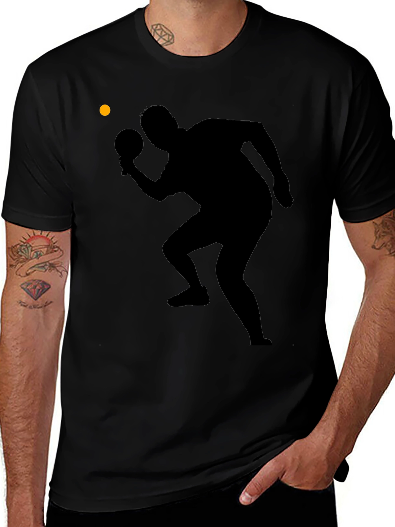 Ping Pong Player Graphic Tee