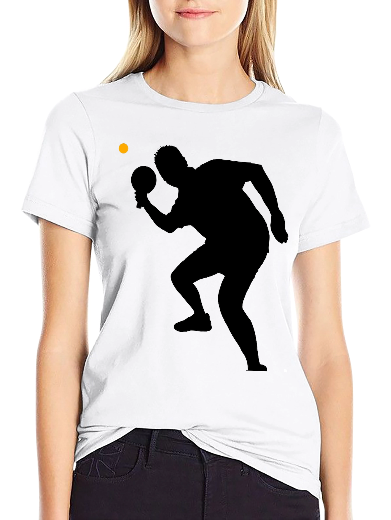 Ping Pong Player Graphic Tee