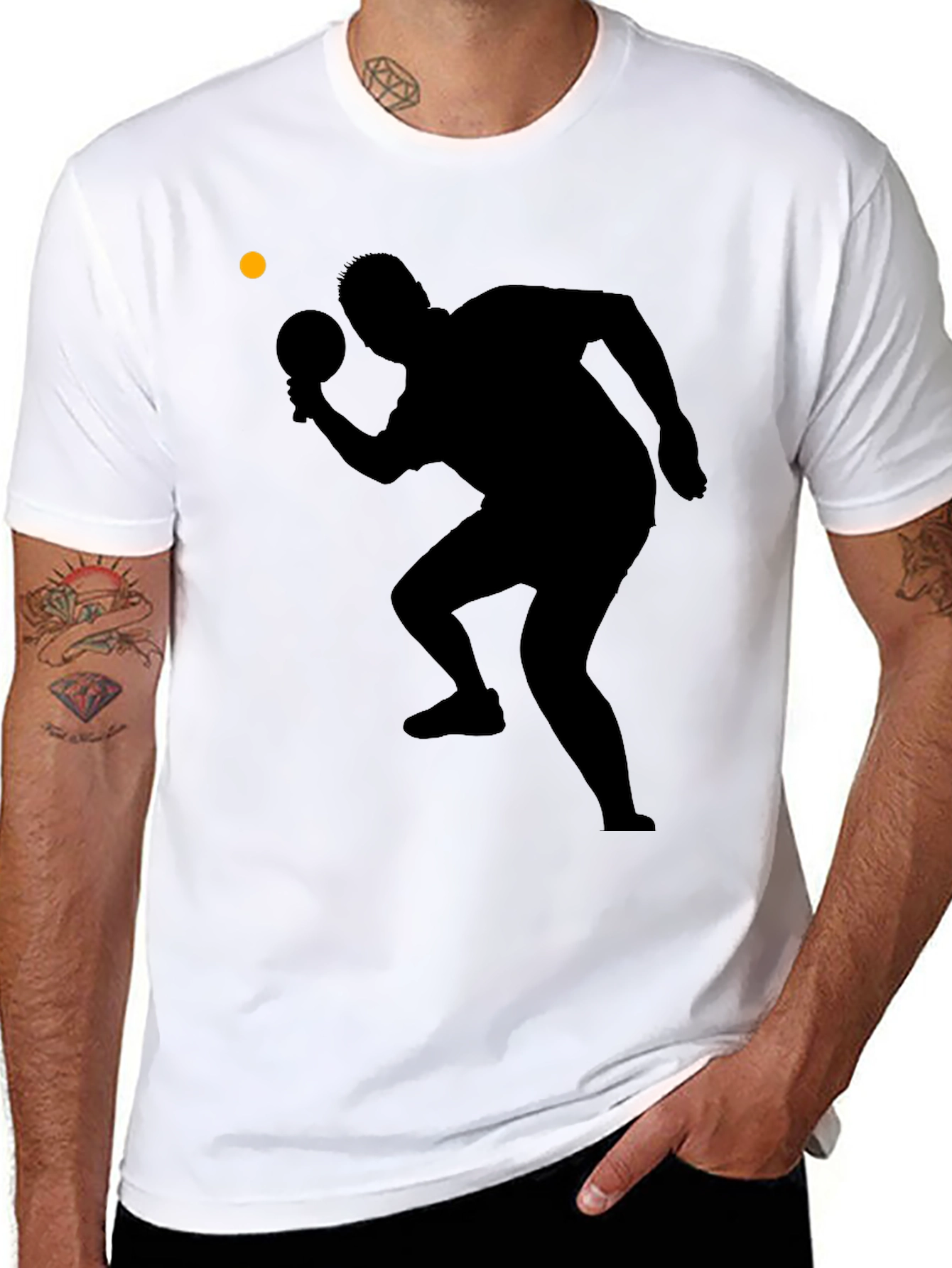 Ping Pong Player Graphic Tee