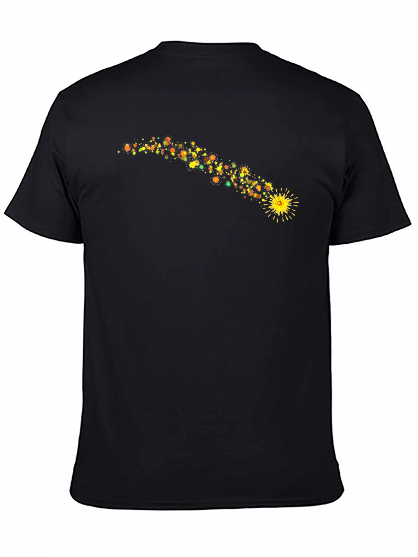 Cosmic Comet Black T-Shirt