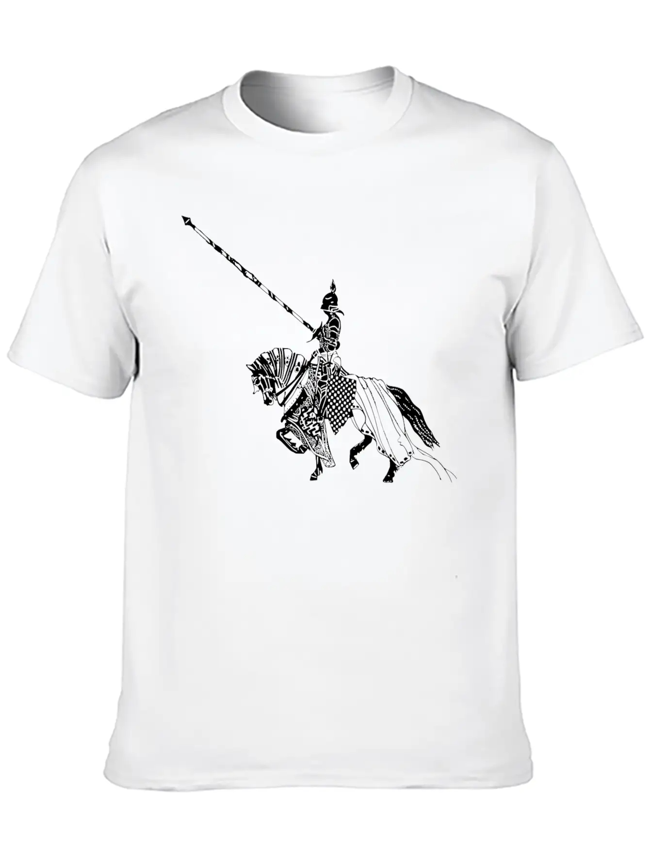 Knight Ritter Sword Schwert Armor33 Unisex Casual T-Shirt – Clean Design For Daily Comfort