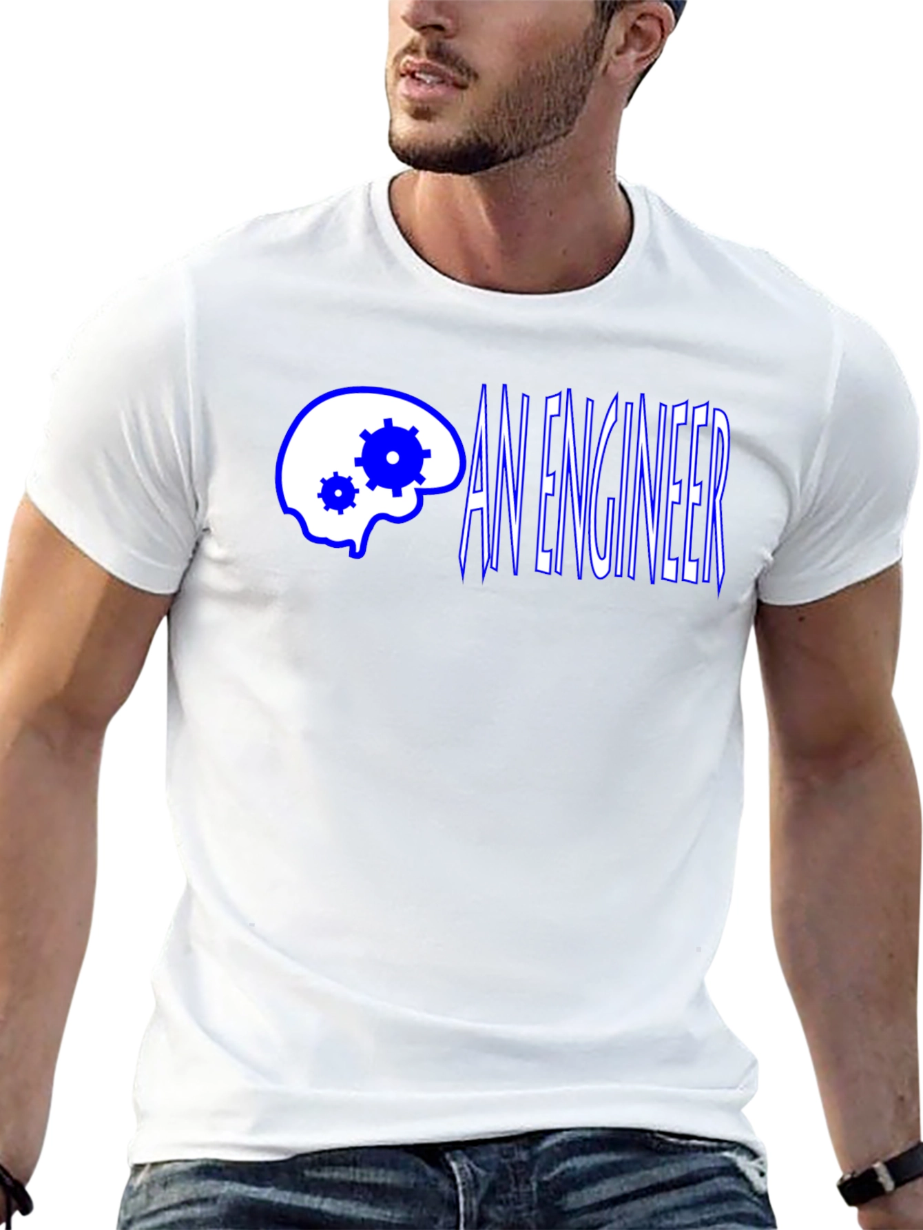 An Engineer T-Shirt - Brain Gear Design