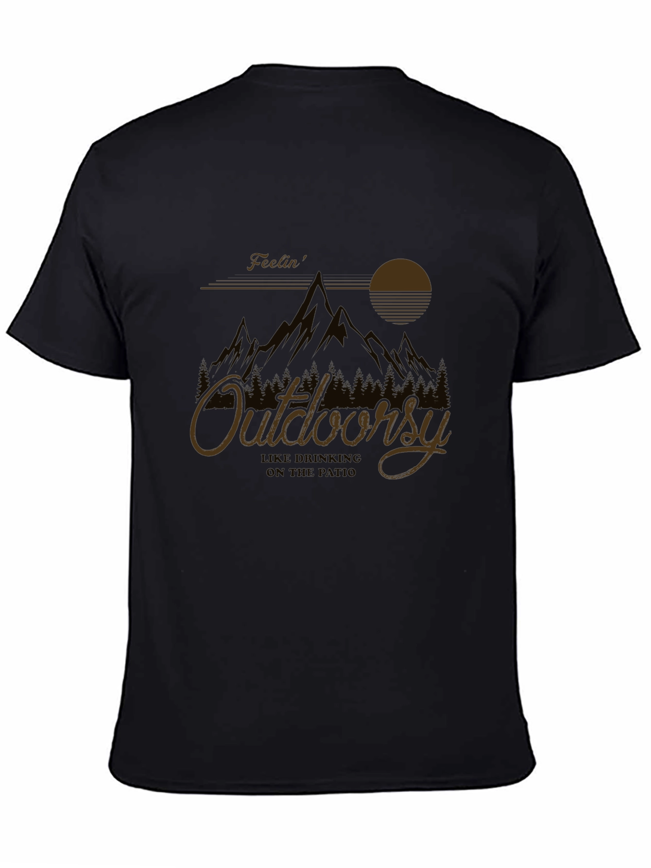 Outdoorsy Graphic T-Shirt - Nature Inspired Tee