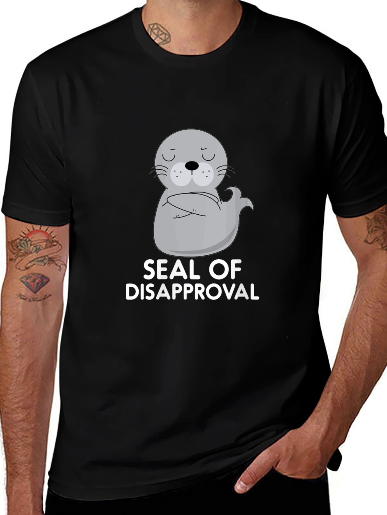 Seal of Disapproval T-Shirt - Funny Graphic Tee